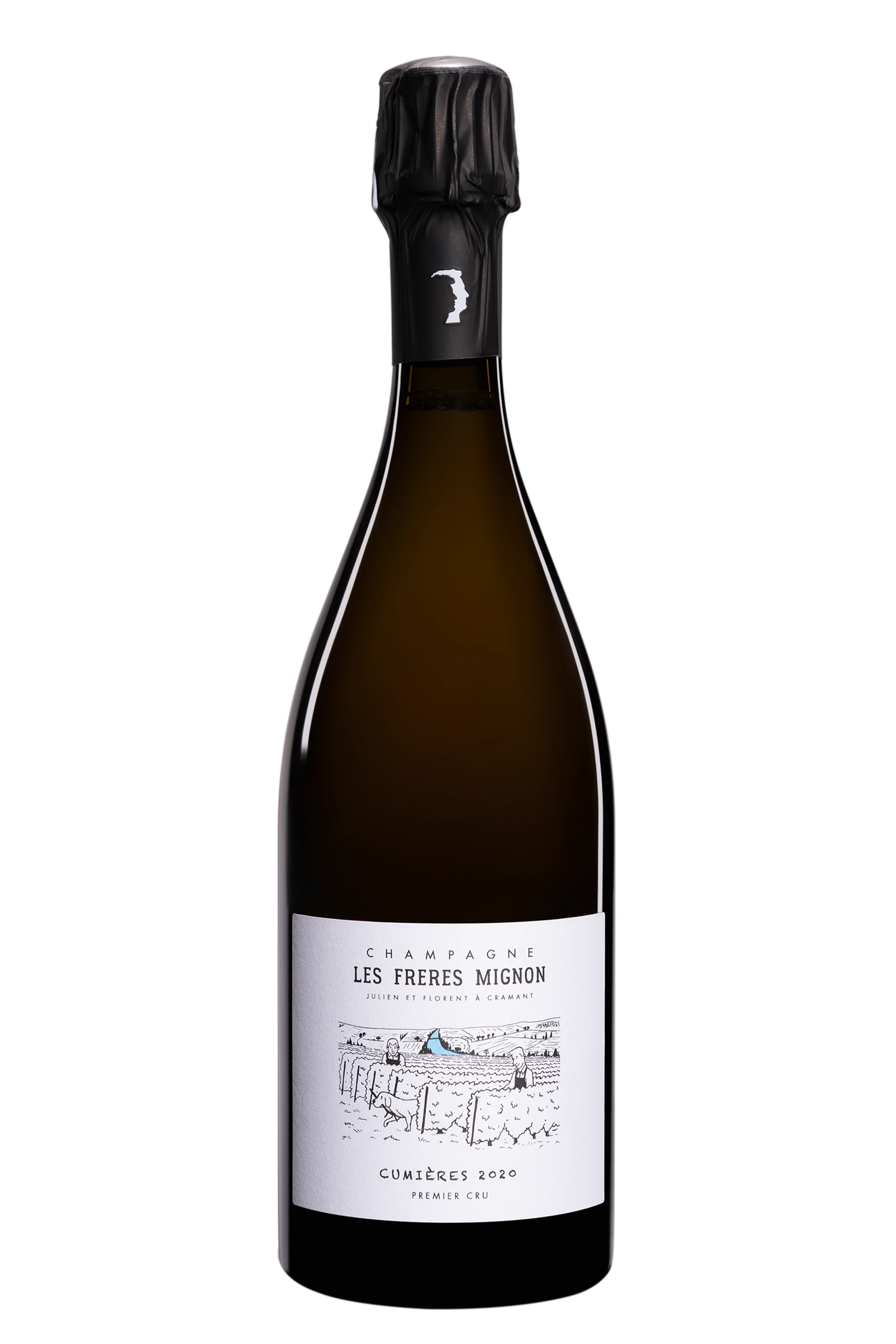 Domaine Les Frères Mignon - Champagne Extra-Brut 1er Cru Blanc de Blancs Millésimé "Terroir de Cumières" Blanc 2020 Dégorgement 09 Jan. 2025 13°, 75cl