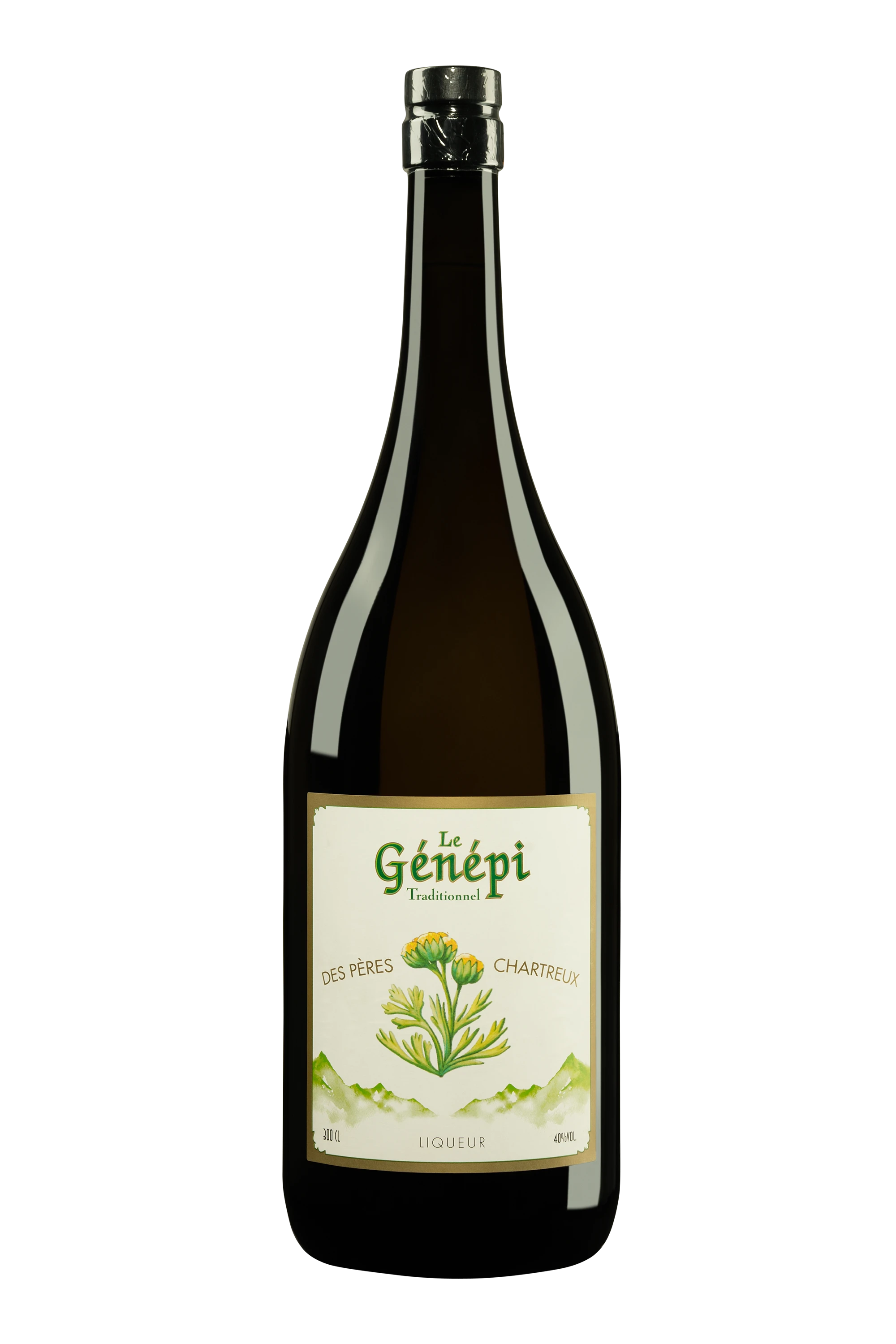 Chartreuse - Génépi "des Pères Chartreux" Vert 40°, 300cl