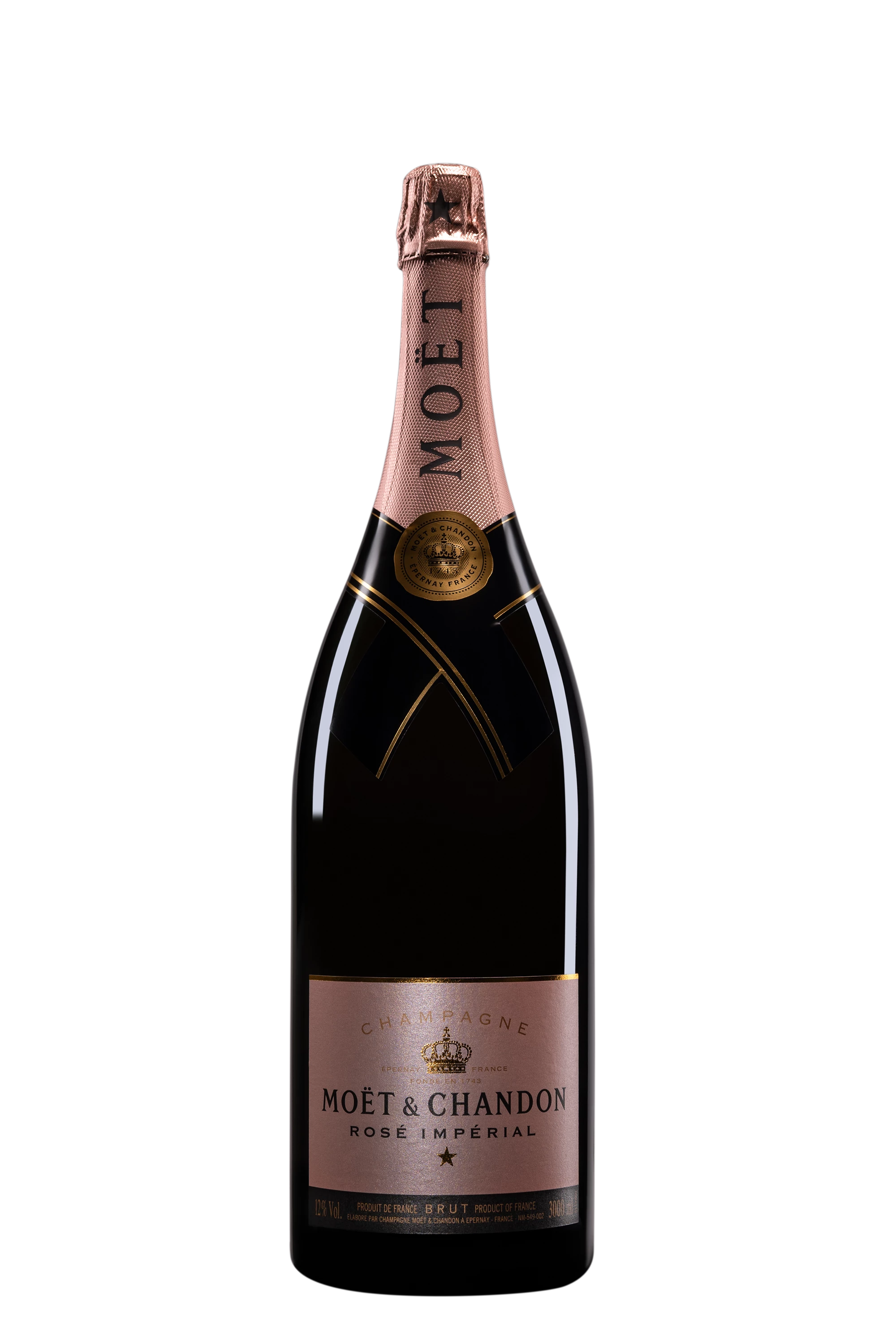 Maison Moët & Chandon - Champagne Brut "Impérial" Rosé NV, 300cl