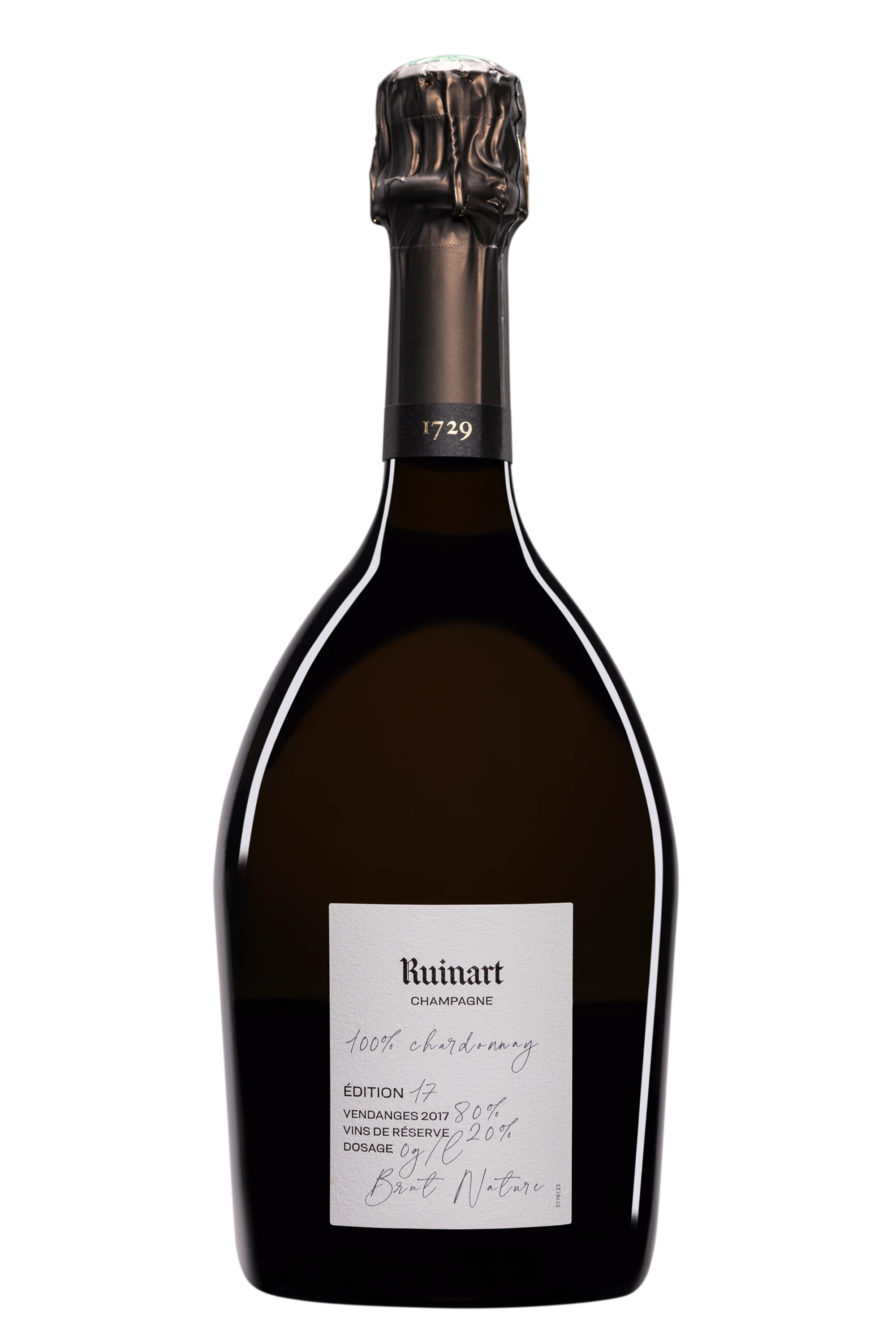 Maison Ruinart - Champagne Brut Nature Millésimé "Blanc Singulier - Edition 17" Blanc 2017 12.5°, 75cl