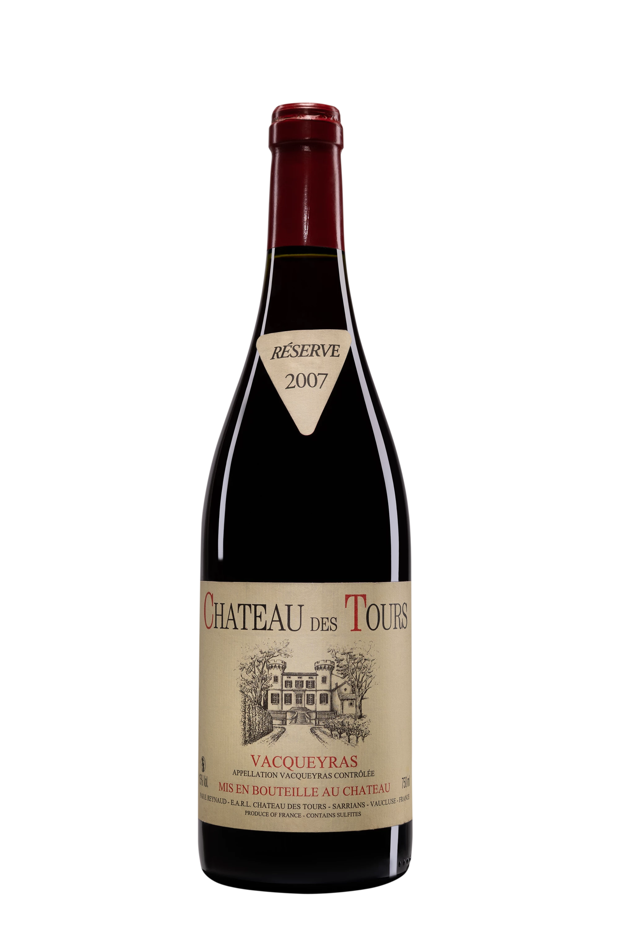 Château des Tours - Vacqueyras Rouge 2007 15°, 75cl