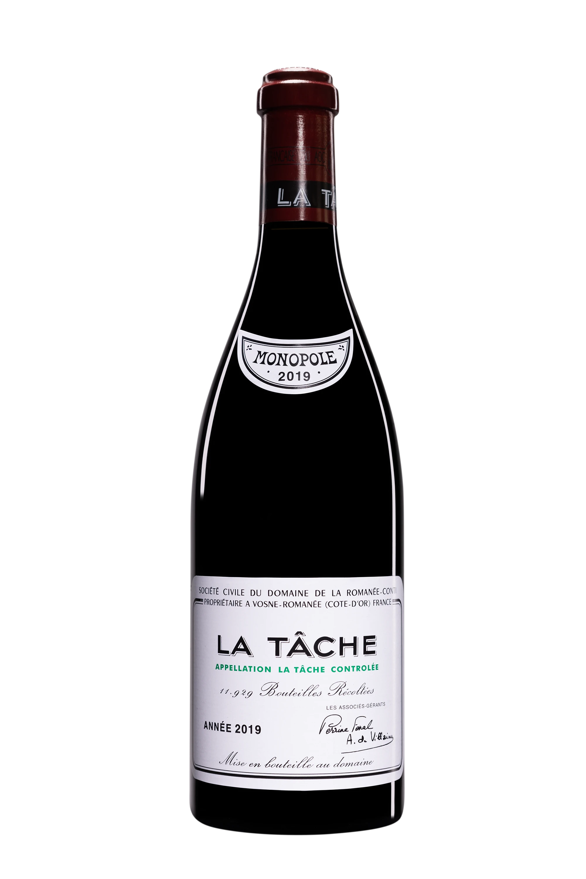 Domaine de la Romanée Conti - La Tâche Grand Cru "Monopole" Rouge 2019, 75cl
