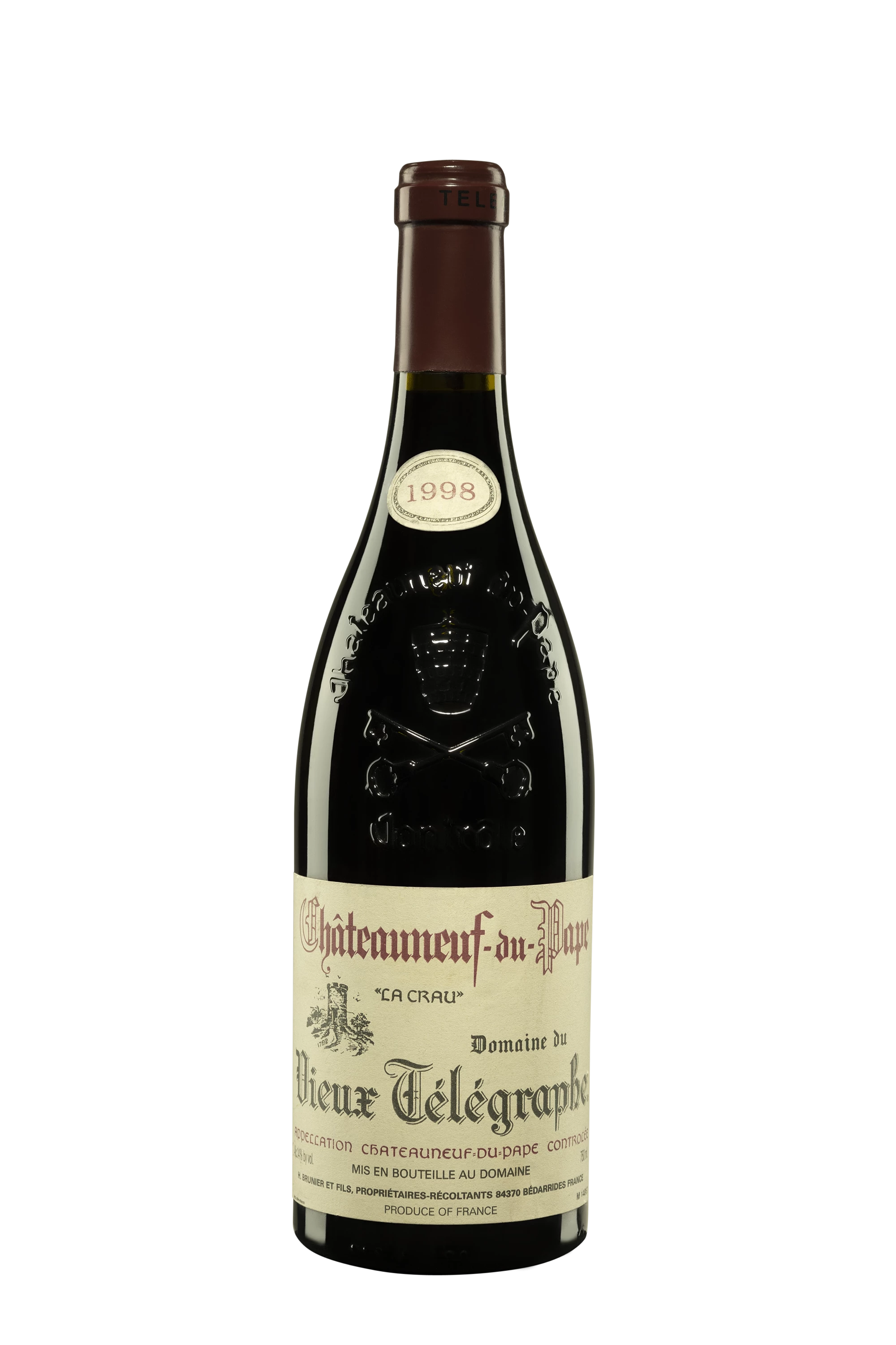 Domaine du Vieux Télégraphe - Châteauneuf-du-Pape "La Crau" Rouge 1998, 75cl