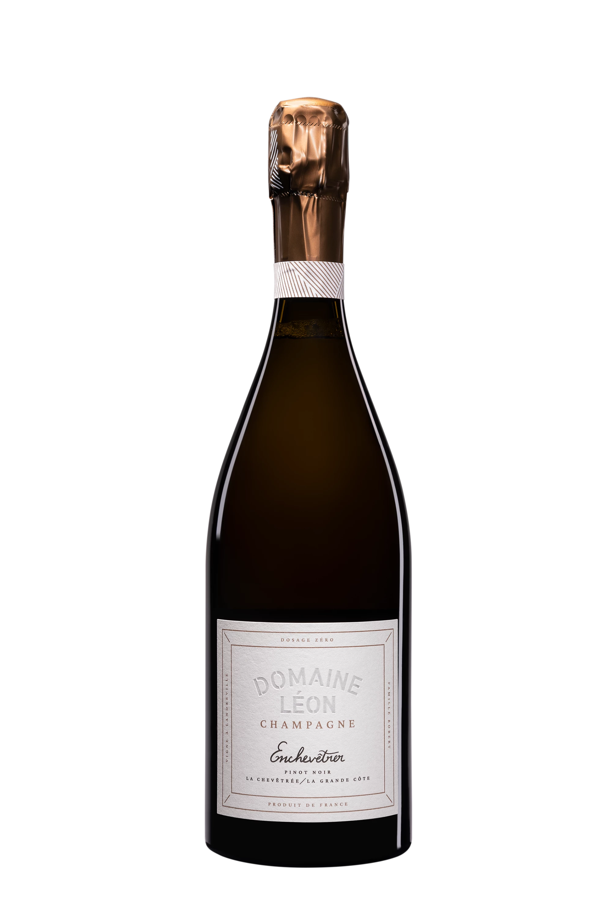 Domaine Léon - Champagne Brut Nature Blanc de Noirs "Enchevêtrer" Blanc 2020, 75cl
