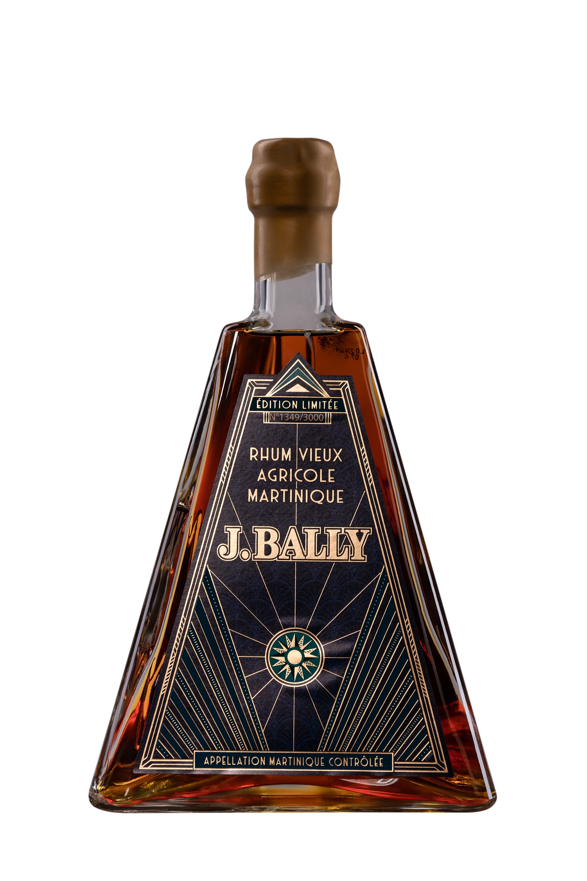 J. Bally - Rhum Vieux Agricole Martinique "Art Déco Batch 1 - French Connections" NV 42° Giftbox, 70cl