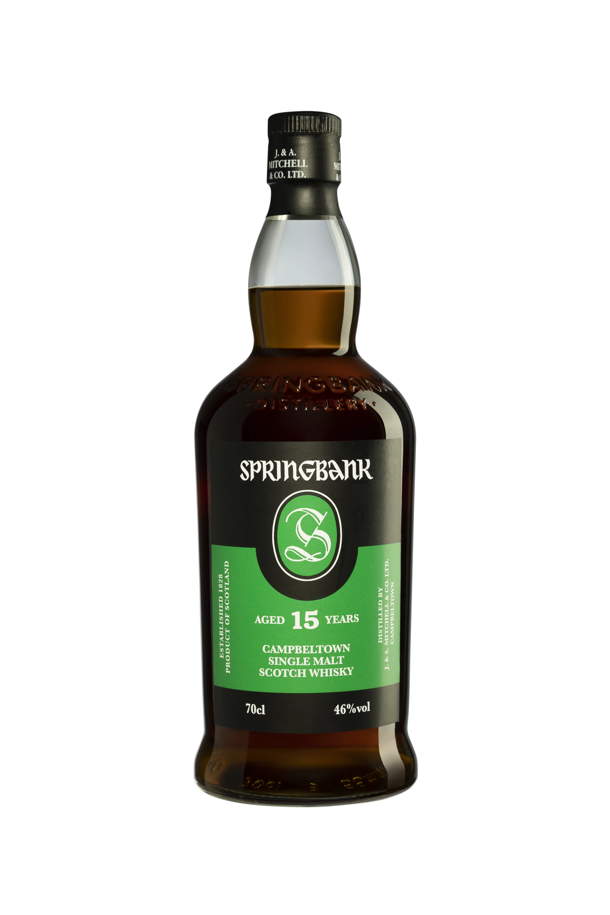 Springbank - Single Malt Scotch Whisky "15 Ans" 46° Giftbox, 70cl