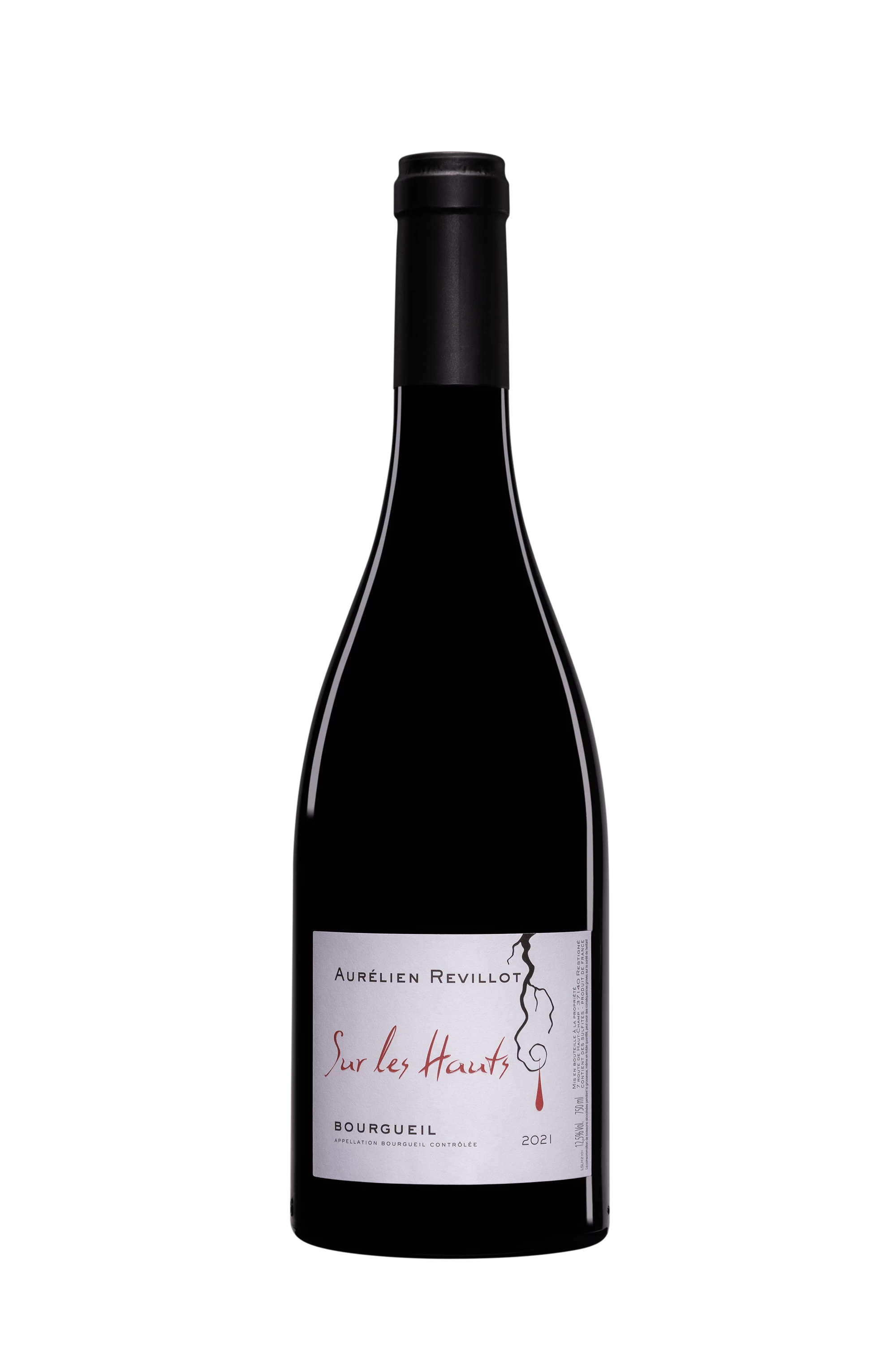 Domaine Aurélien Revillot - Bourgueil "Sur les Hauts" Rouge 2021 12.5°, 75cl