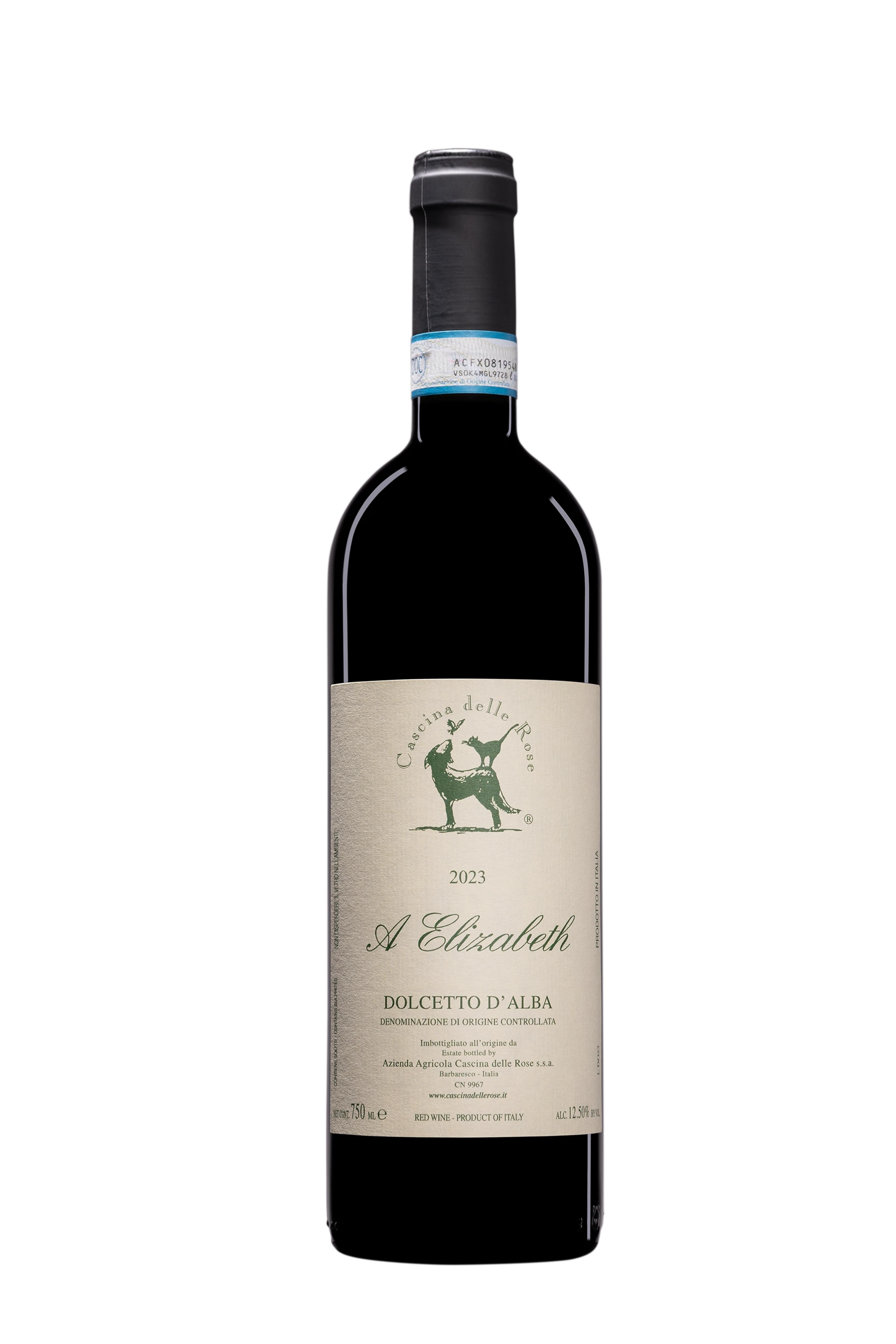 Cascina delle Rose - Dolcetto d'Alba "A Elizabeth" Rouge 2023 12.5°, 75cl