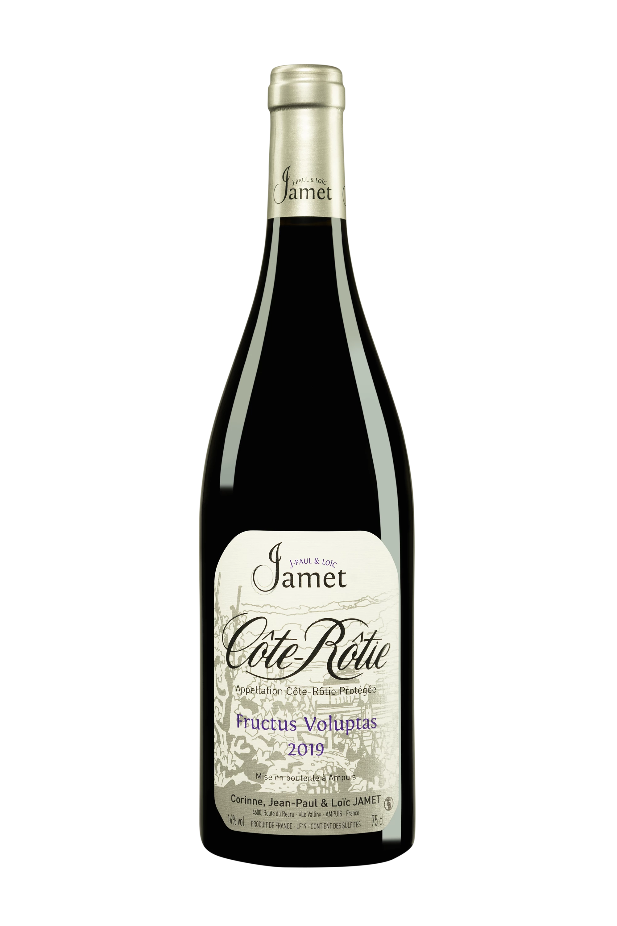 Domaine Jamet - Côte-Rotie "Fructus Voluptas" Rouge 2019, 75cl