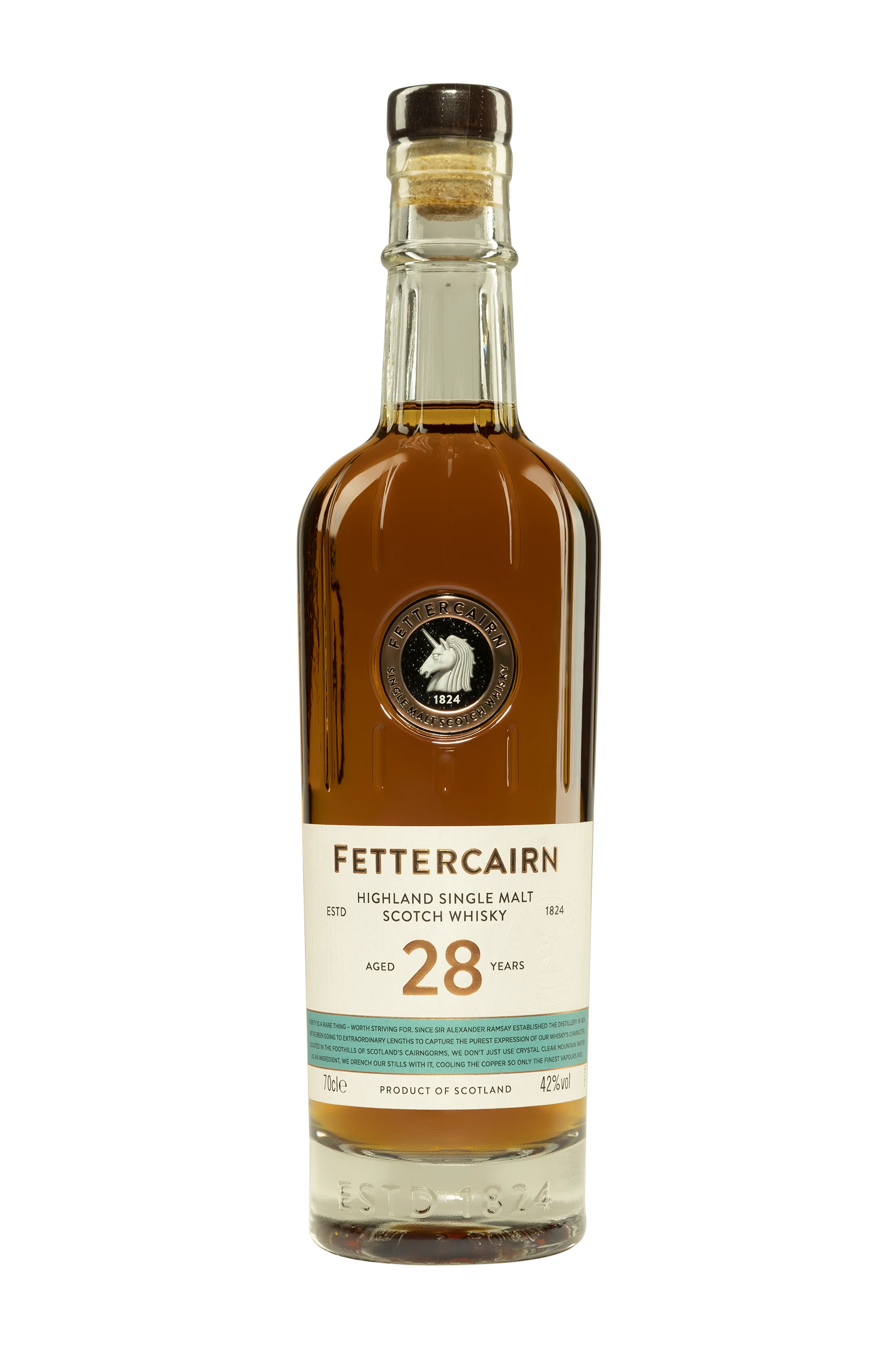Fettercairn - Single Malt Scotch Whisky "28 Ans" 42° Giftbox, 70cl