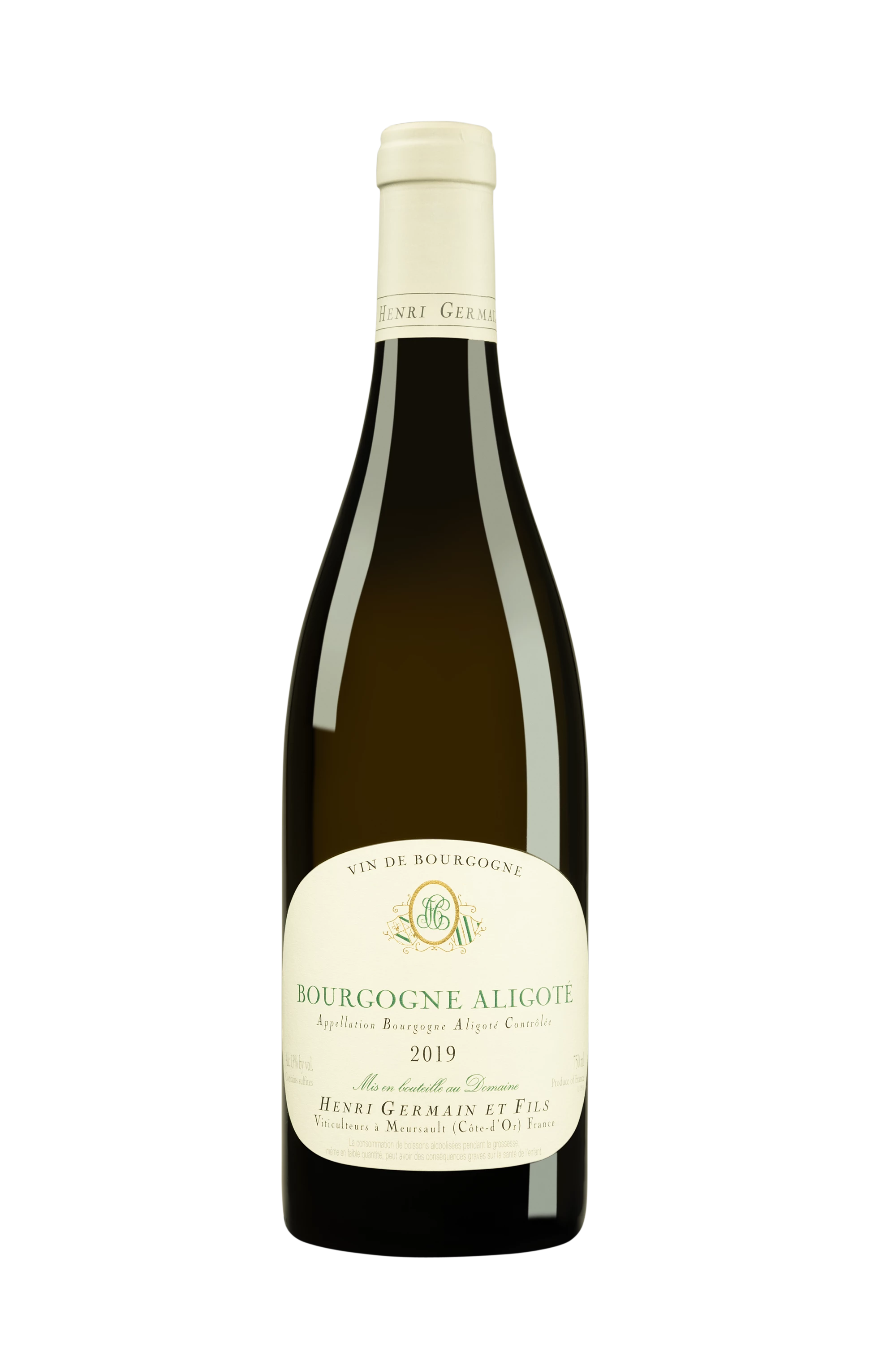 Domaine Henri Germain & Fils - Bourgogne Aligoté Blanc 2019, 75cl