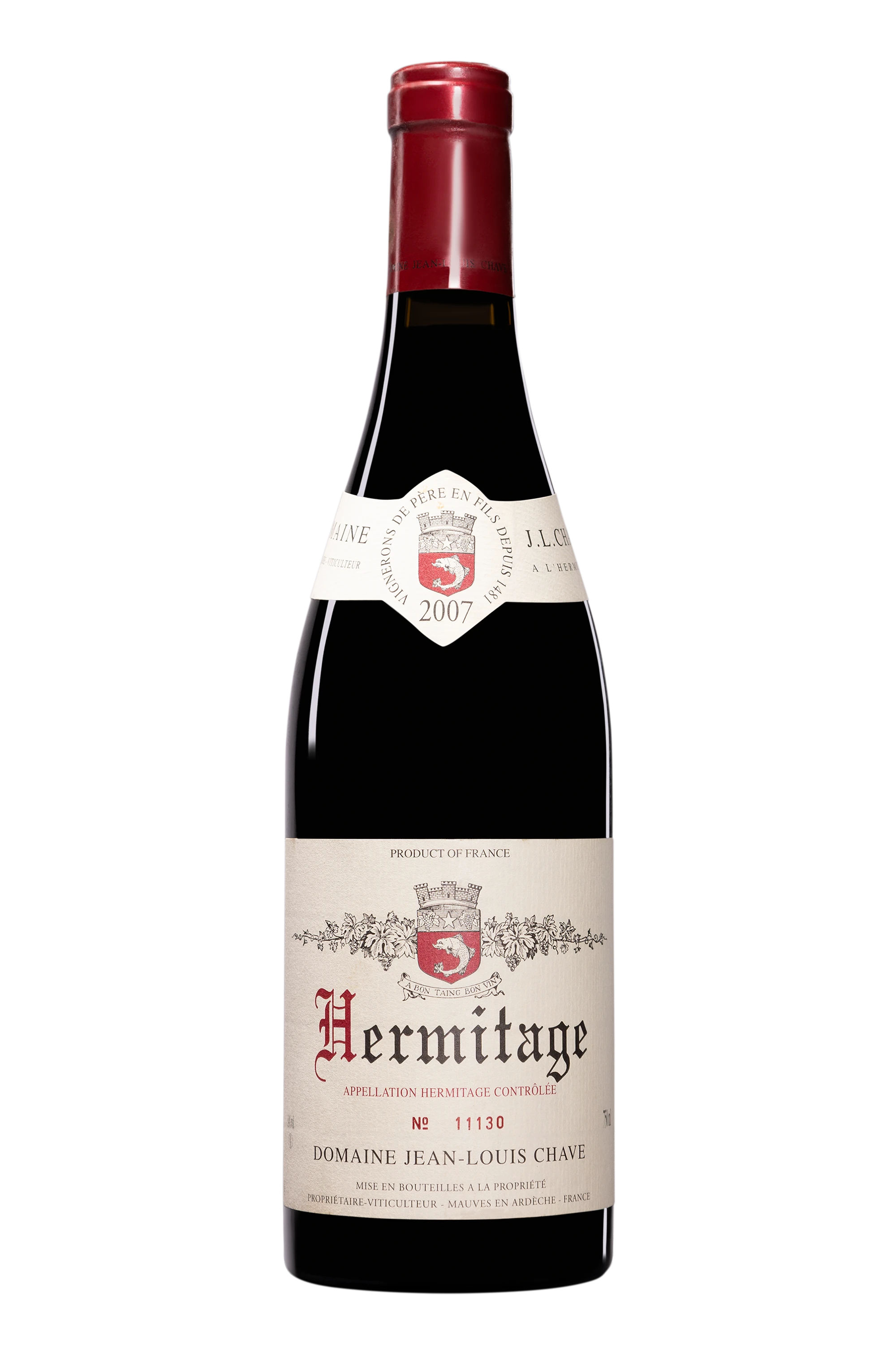 Domaine Jean-Louis Chave - Hermitage Rouge 2007, 75cl