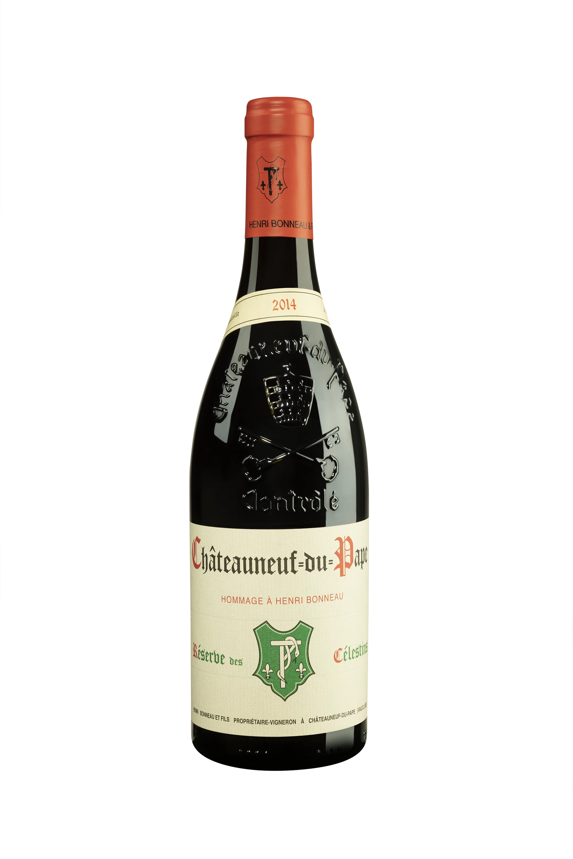 Domaine Henri Bonneau - Châteauneuf-du-Pape "Réserve des Célestins" Rouge 2014 14.5° Silk paper, 75cl