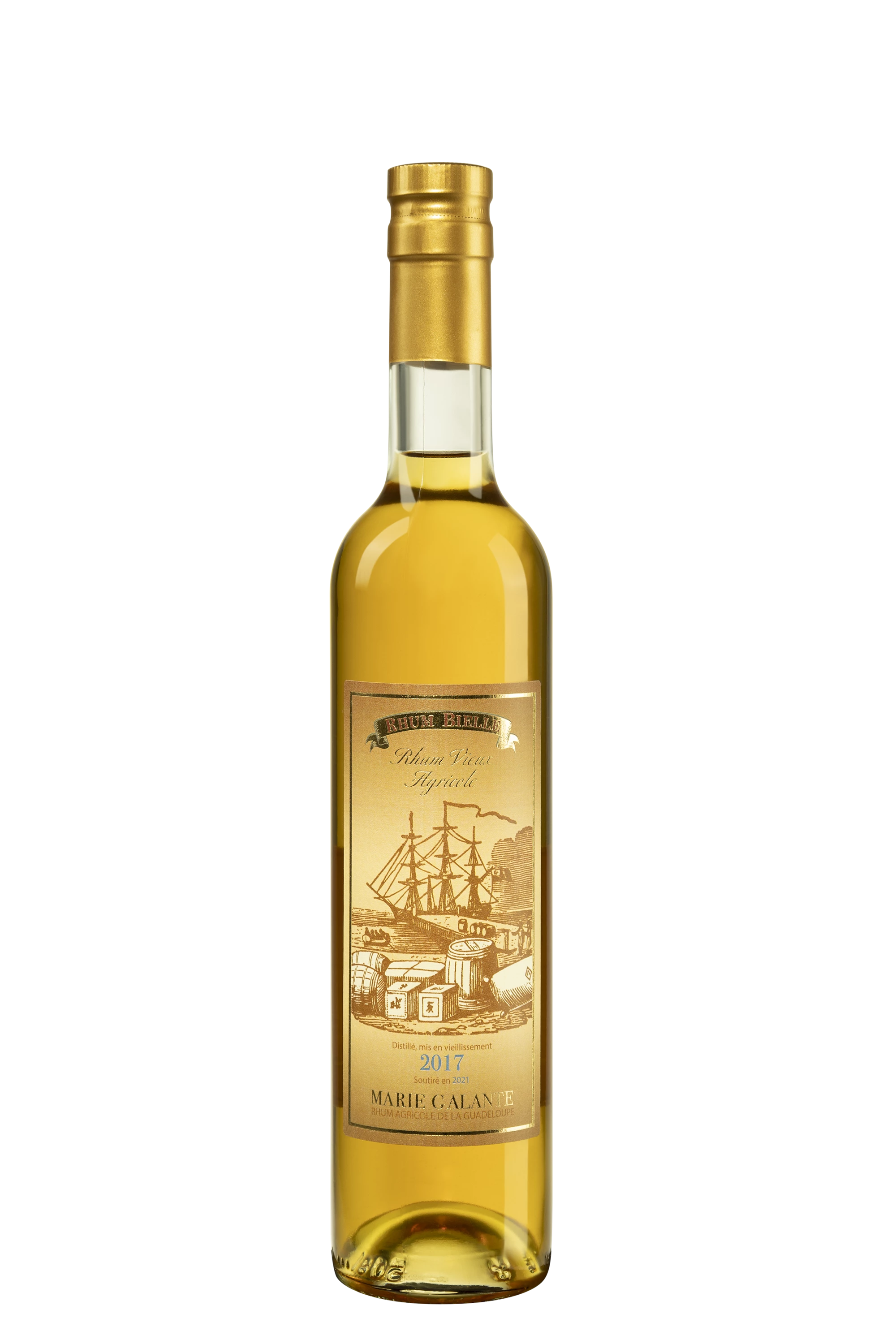 Bielle - Rhum Agricole de Guadeloupe "4 Ans" Brun 2017 42° Giftbox, 50cl