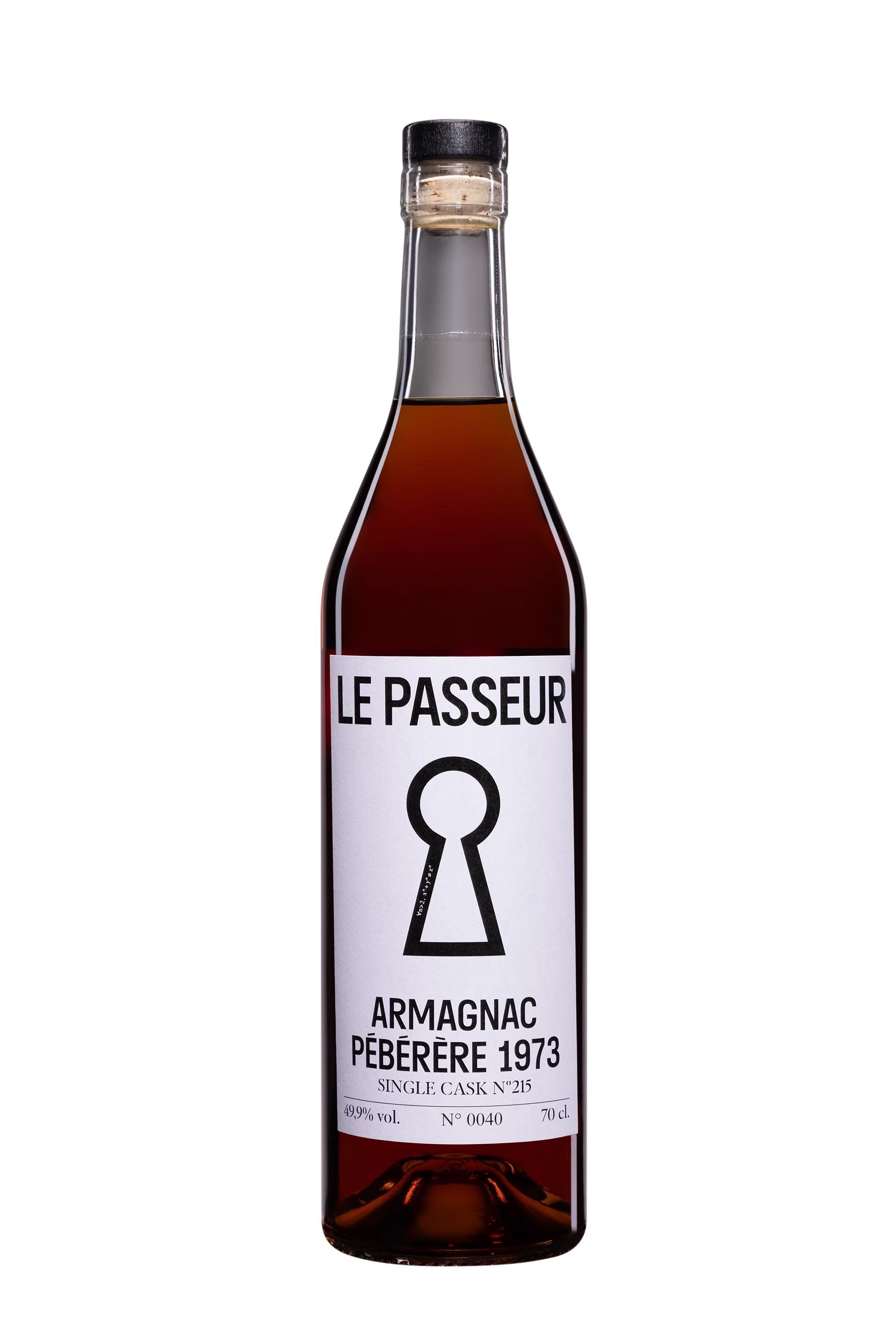 Le Passeur - Armagnac-Ténazères "Château Pomès-Pébérère" 1973 49.9° Giftbox, 70cl