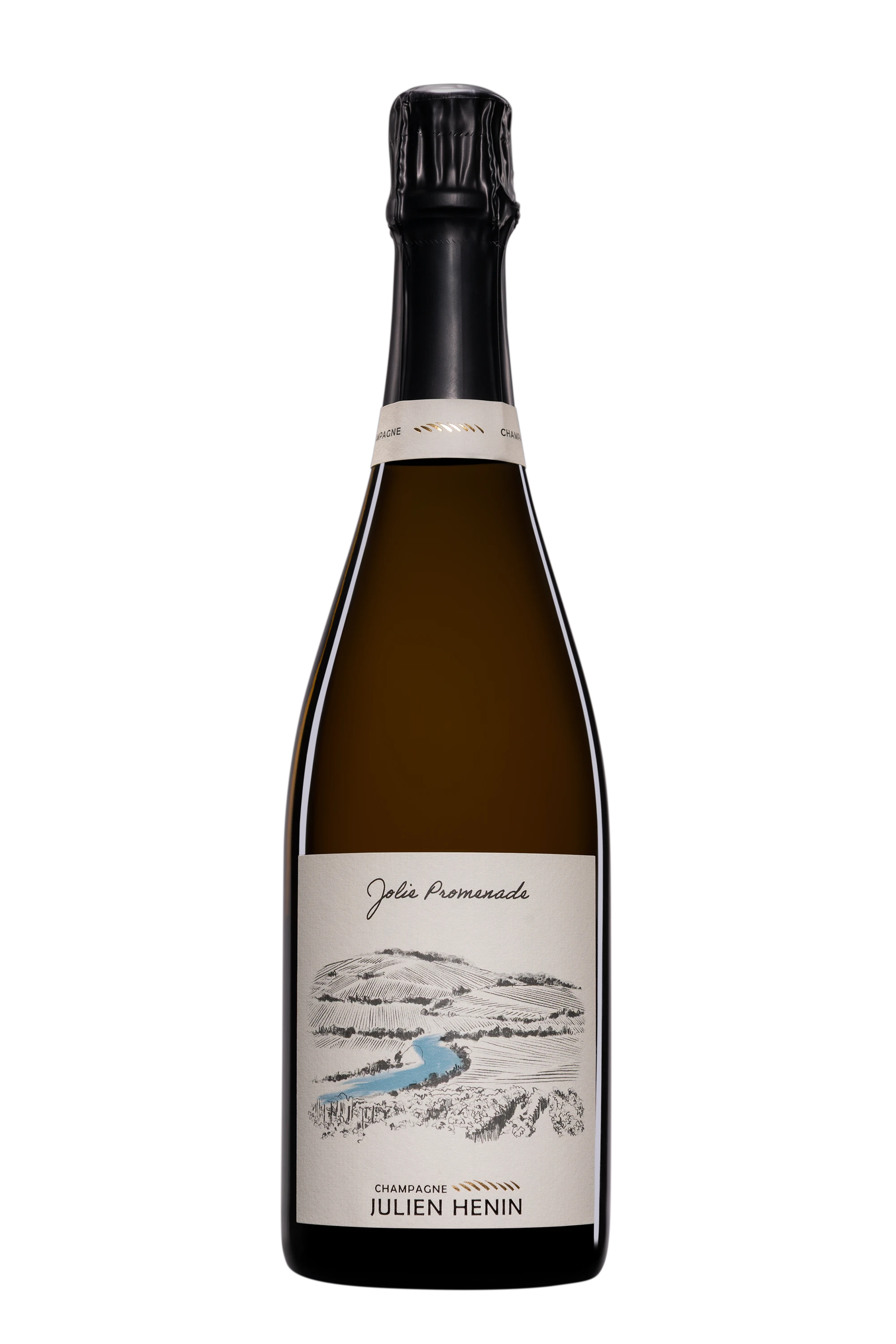 Domaine Julien Hénin - Champagne Brut Nature Blanc de Blancs "Jolie Promenade" Blanc NV 12°, 75cl