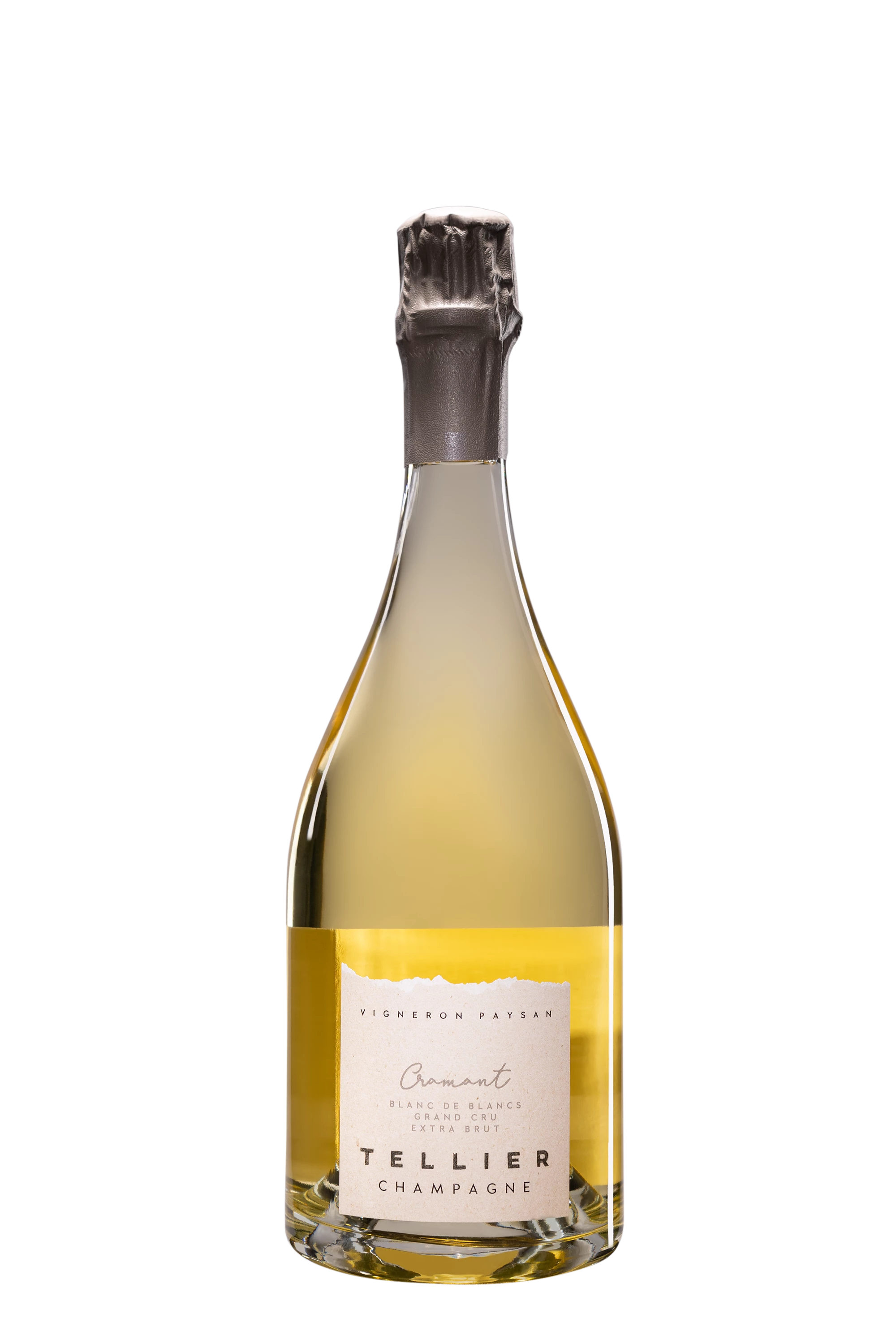 Domaine Tellier - Champagne Extra-Brut Grand Cru Blanc de Blancs Millésimé "Cramant" Blanc 2017 12°, 75cl