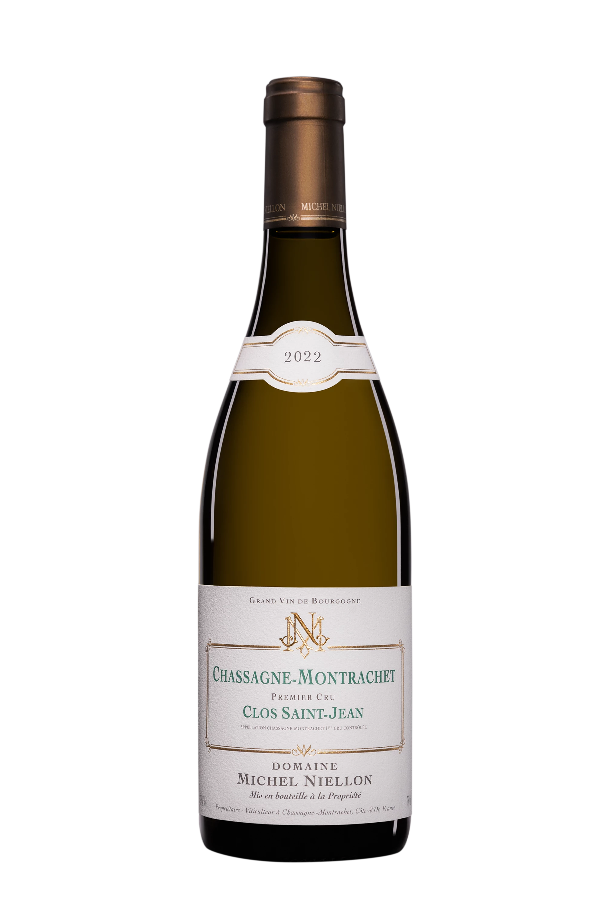 Domaine Michel Niellon - Chassagne-Montrachet 1er Cru "Clos Saint Jean" Blanc 2022, 75cl