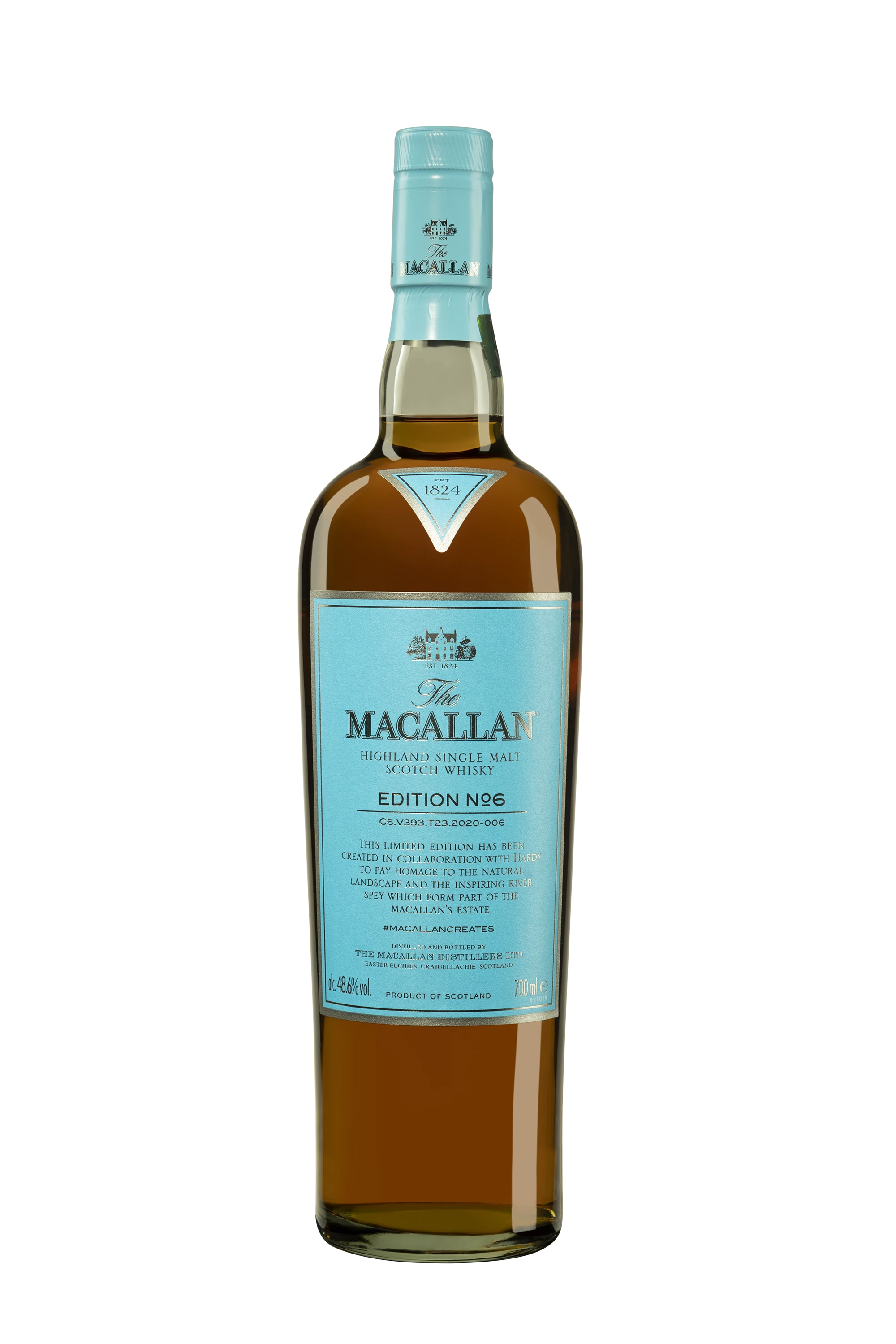 The Macallan - Single Malt Scotch Whisky "Edition 6" 48.6° Giftbox, 70cl