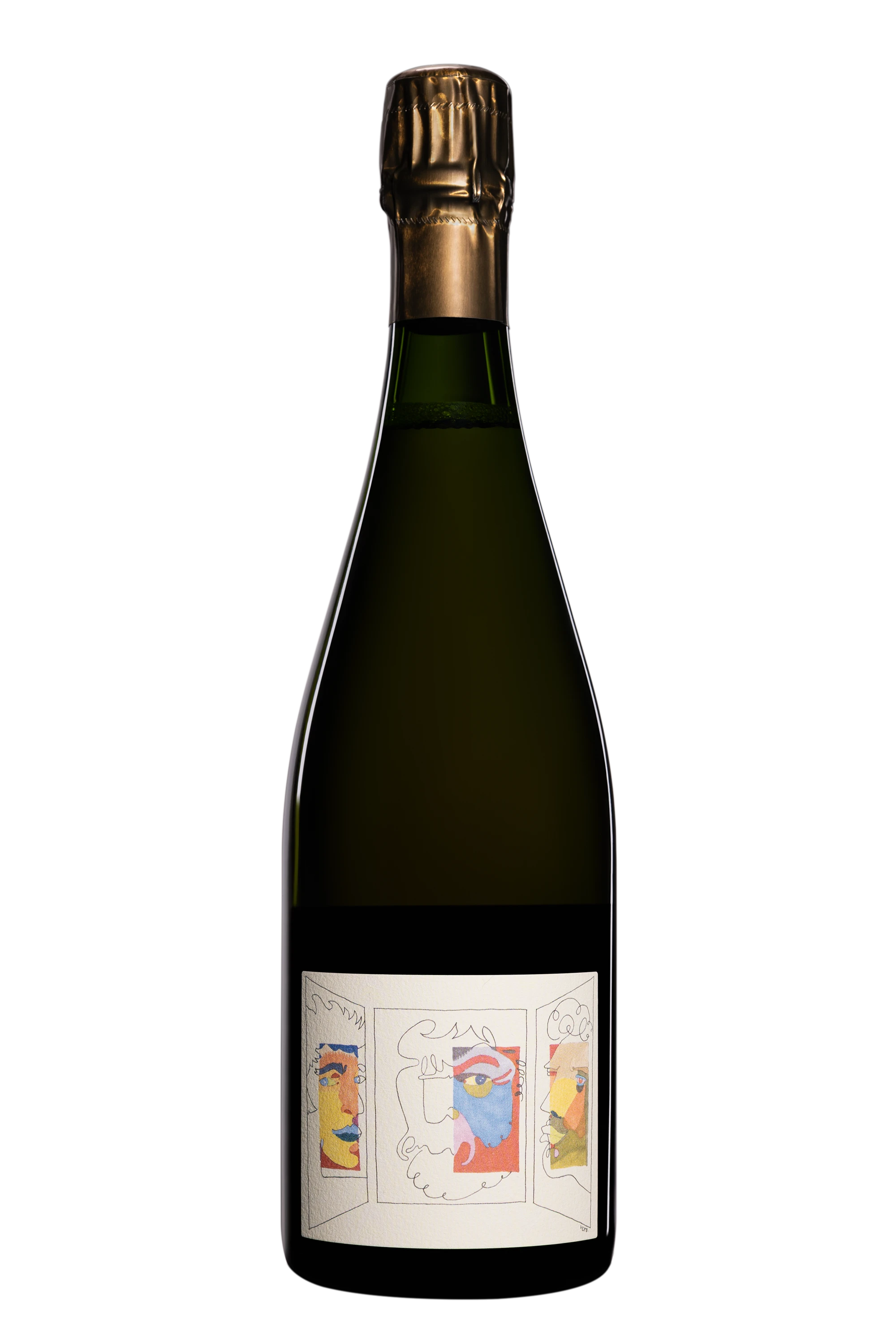 Domaine Thimothée Stroebel - Champagne Brut Nature "Triptyque" Blanc NV 12.5°, 75cl