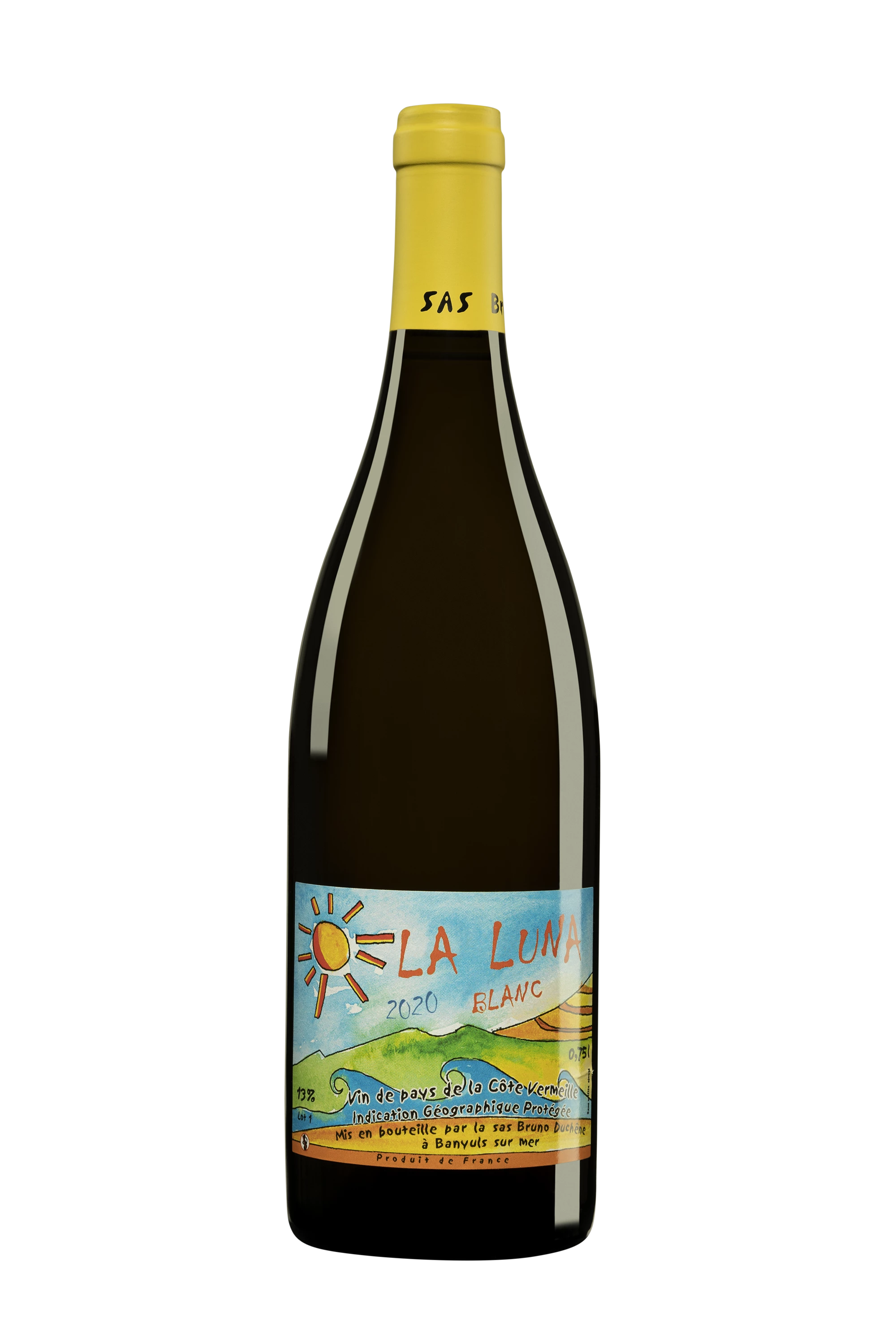 Domaine Bruno Duchêne - Vin de Pays de la Côte Vermeille "La Luna" Blanc 2020, 75cl