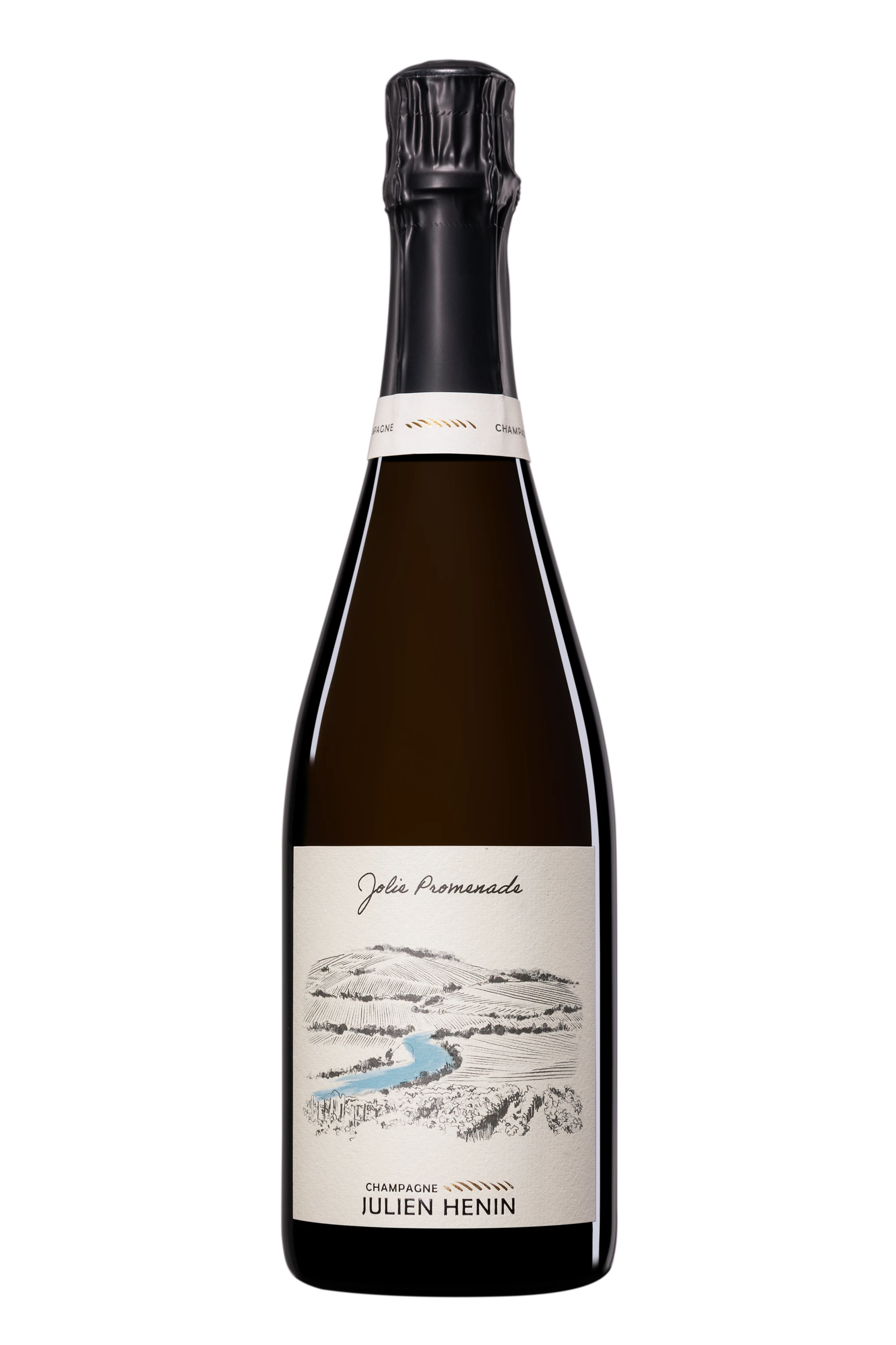 Domaine Julien Hénin - Champagne Brut Nature Blanc de Blancs "Jolie Promenade" Blanc Vendange 2023 Dégorgement 08 Jun. 2026 12°, 75cl
