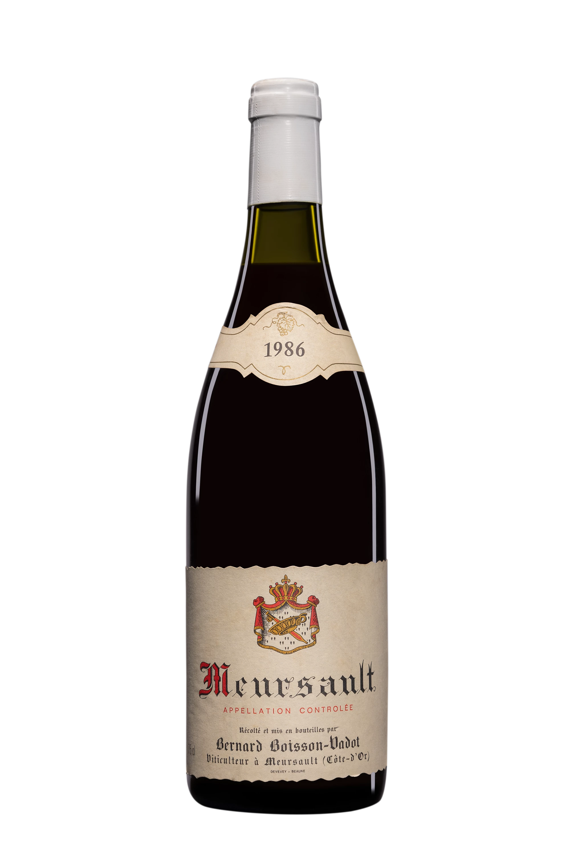 Domaine Bernard Boisson-Vadot - Meursault Rouge 1986, 75cl