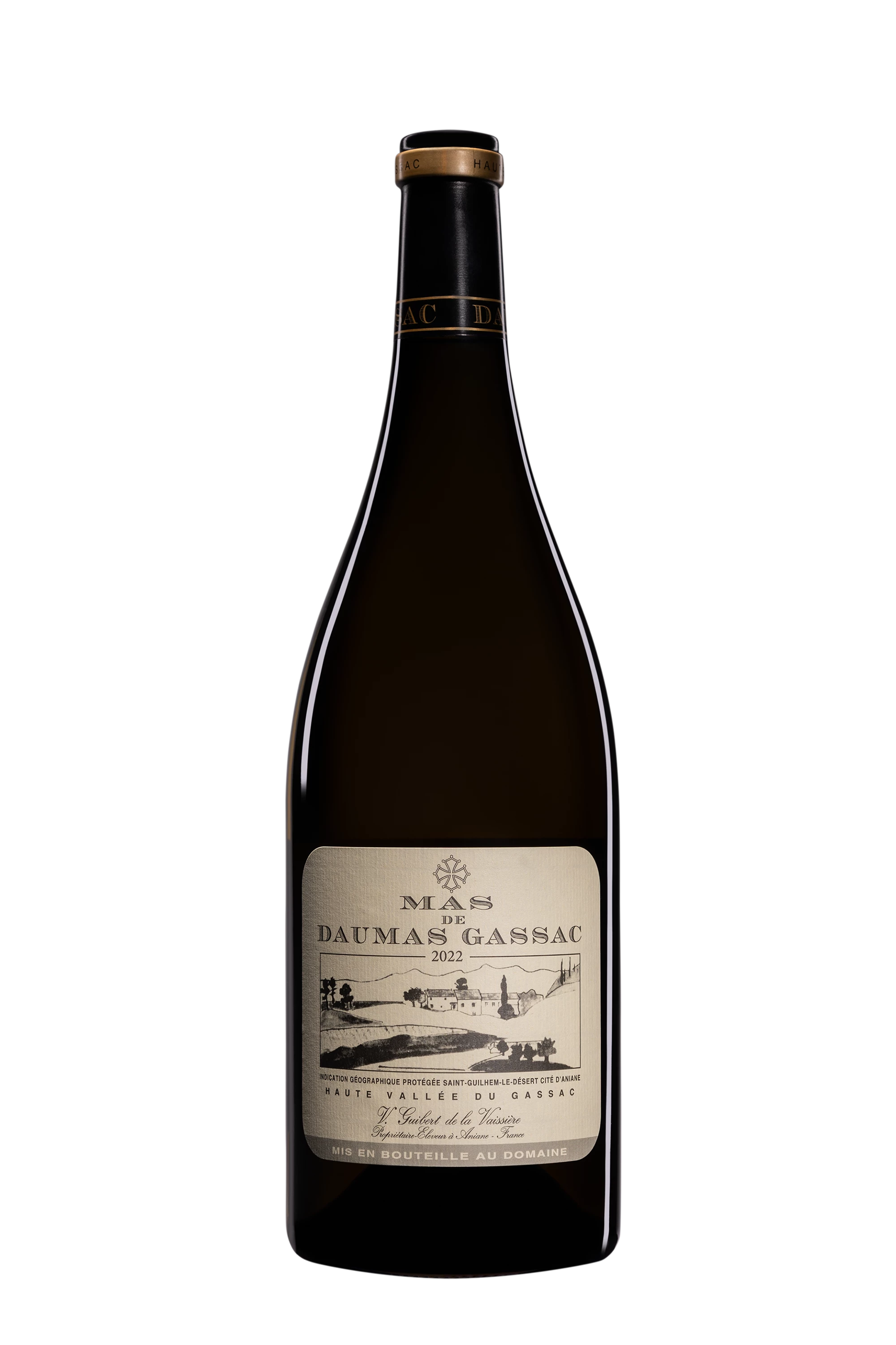 Mas Daumas Gassac - Vin de Pays de Saint Guilhem-le-Désert – Cité d'Aniane Blanc 2022, 150cl