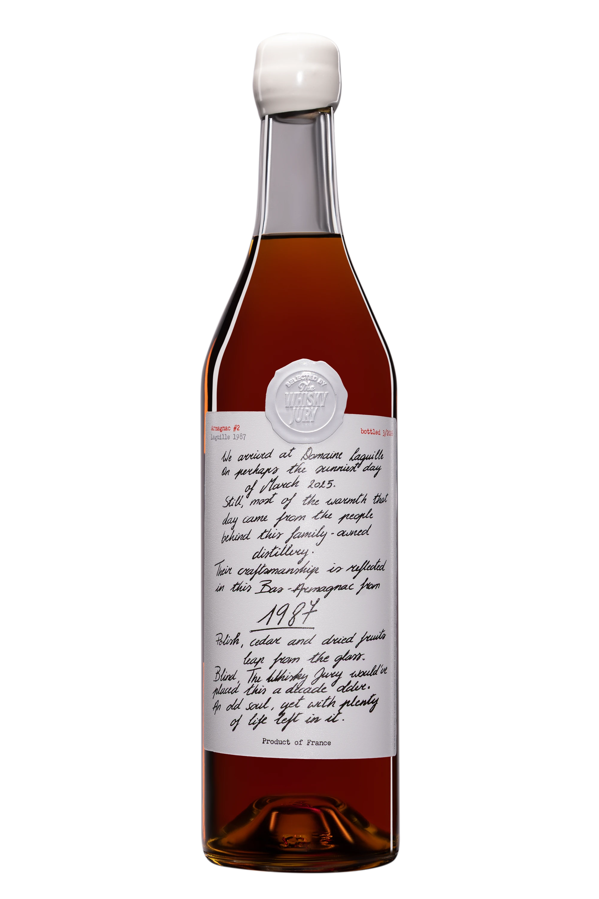 The Whisky Jury - Armagnac "Laguille" Brun 1987 43.4°, 70cl