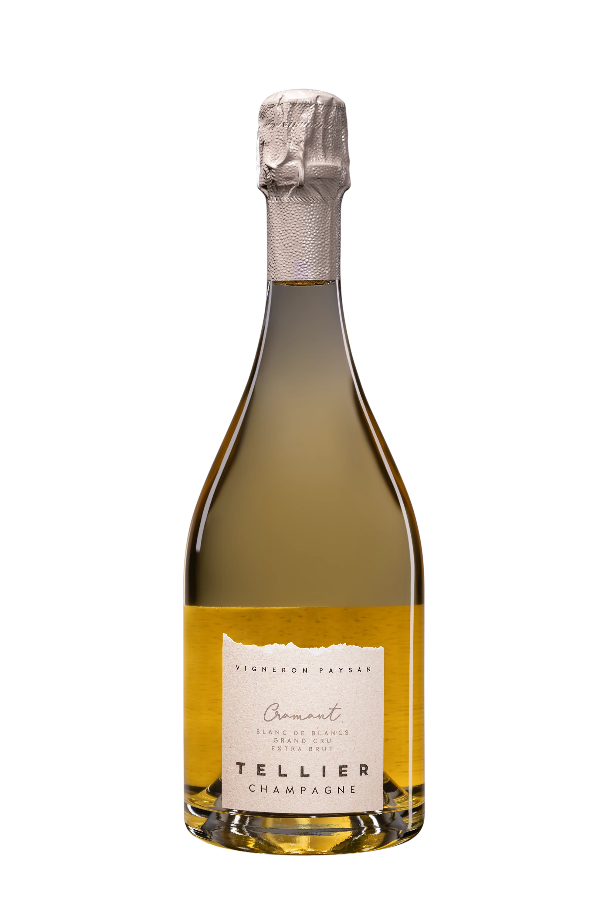 Domaine Tellier - Champagne Extra-Brut Grand Cru Blanc de Blancs Millésimé "Cramant" Blanc 2018 12°, 75cl