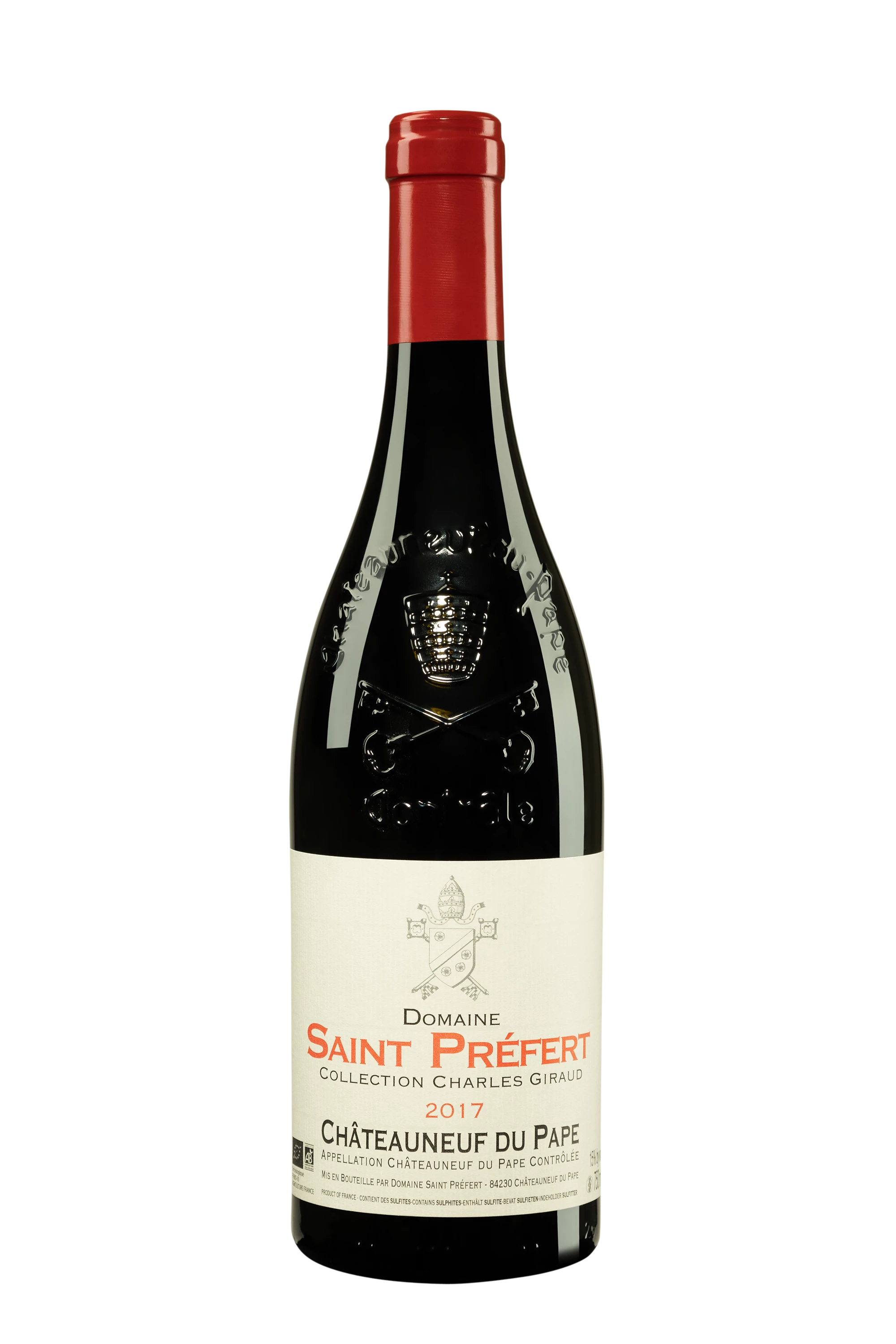 Domaine Saint Préfert - Châteauneuf-du-Pape "Collection Charles Giraud" Rouge 2017 15°, 75cl