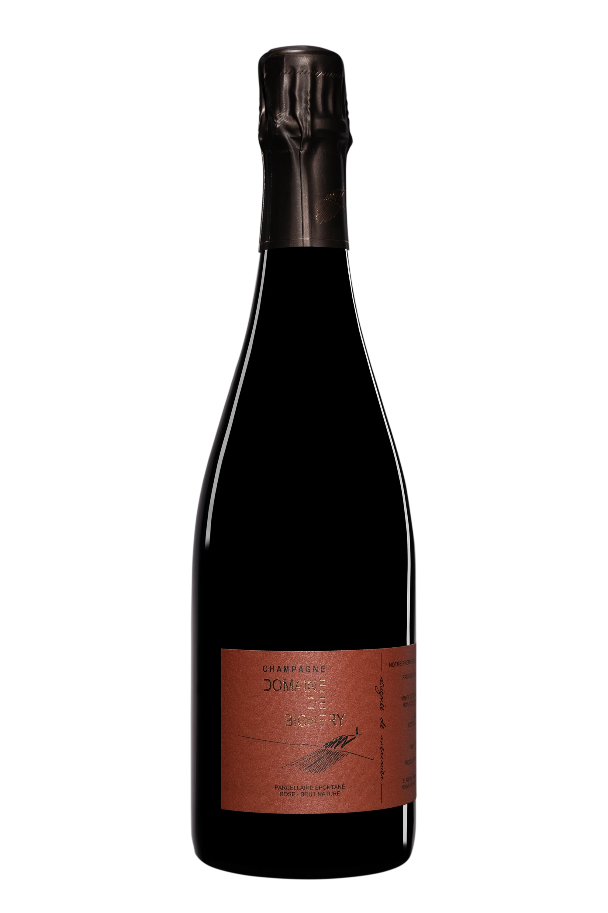 Domaine de Bichery - Champagne Brut Nature "Saignée de Meuniers" Rosé Vendange 2022 12.5°, 75cl