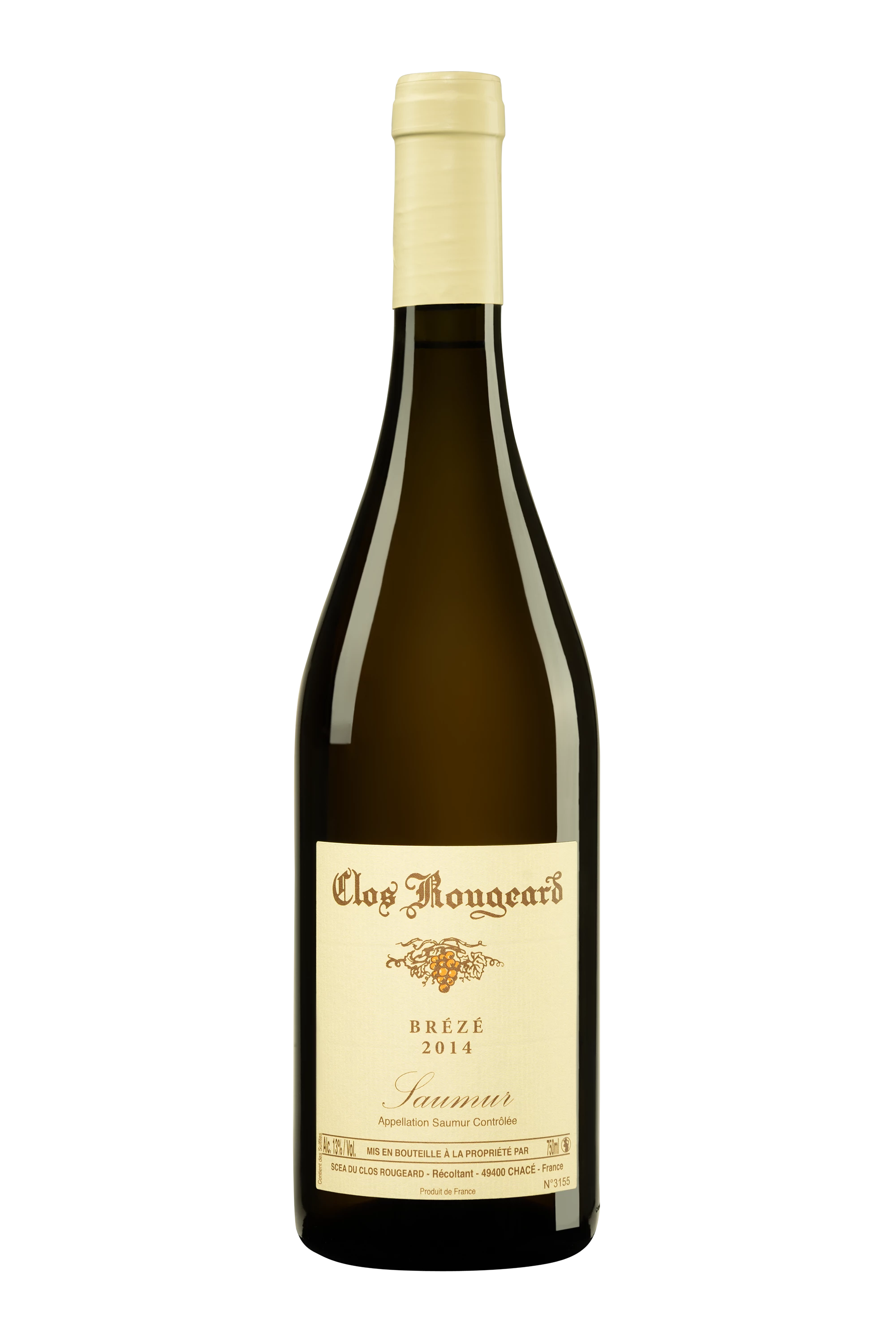 Clos Rougeard - Saumur "Brézé" Blanc 2014 13°, 75cl