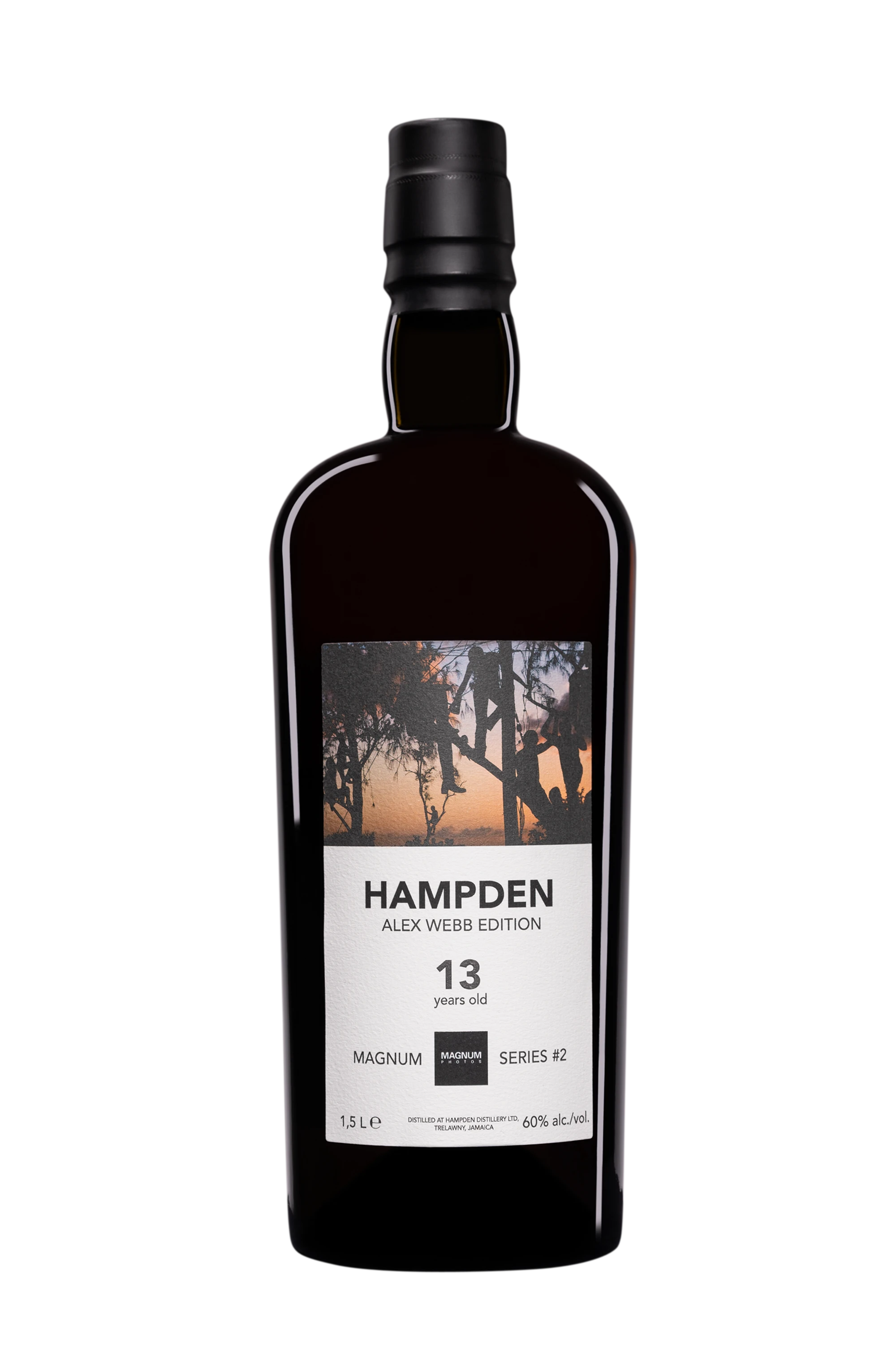 Vélier - Molasses Jamaican Rhum "13 Ans Hampden - Alex Webb - Magnum Photos Series #2" Brun 2010 60° Giftbox, 150cl