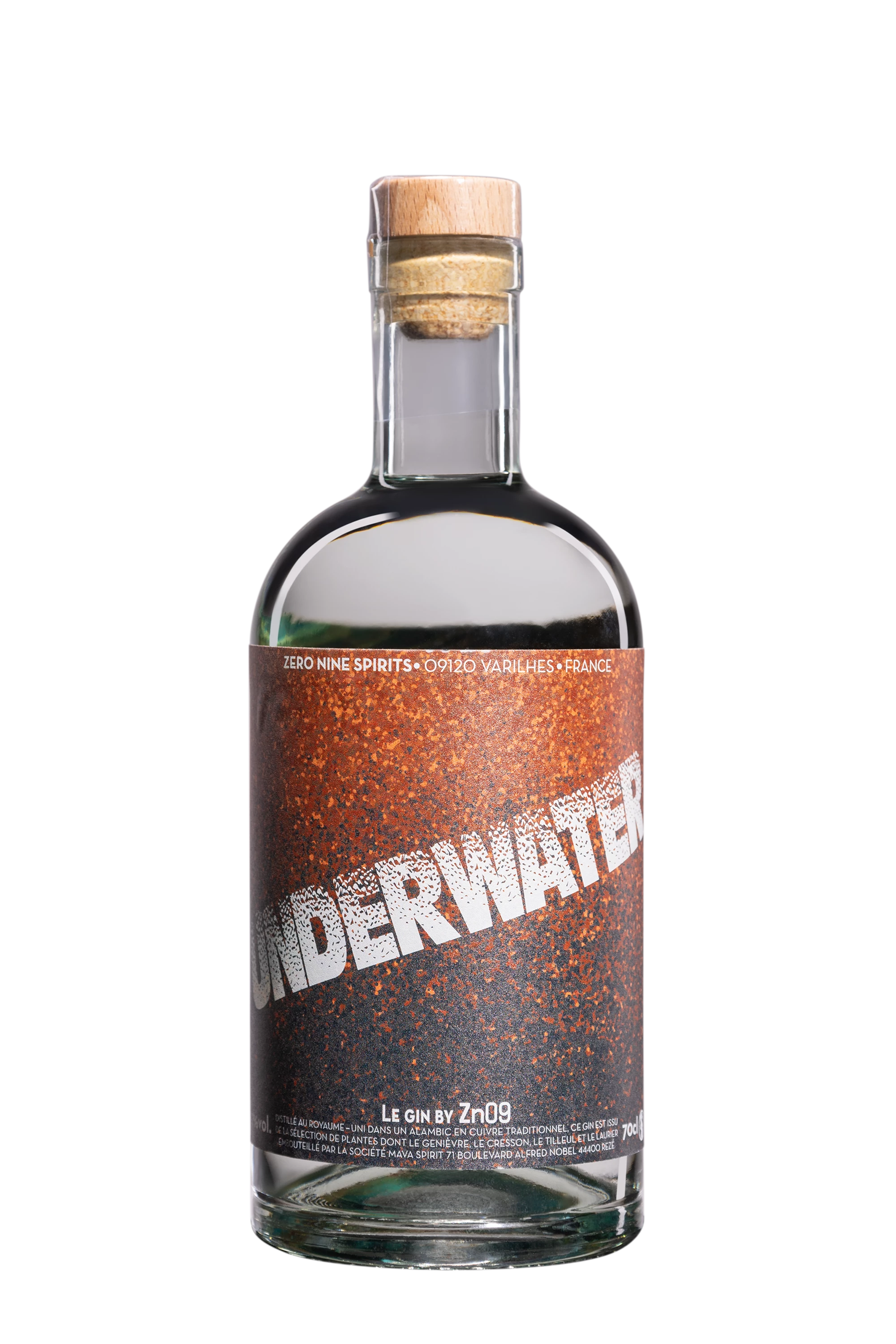 Zero Nine Spirits - Gin "Underwater" 72°, 70cl