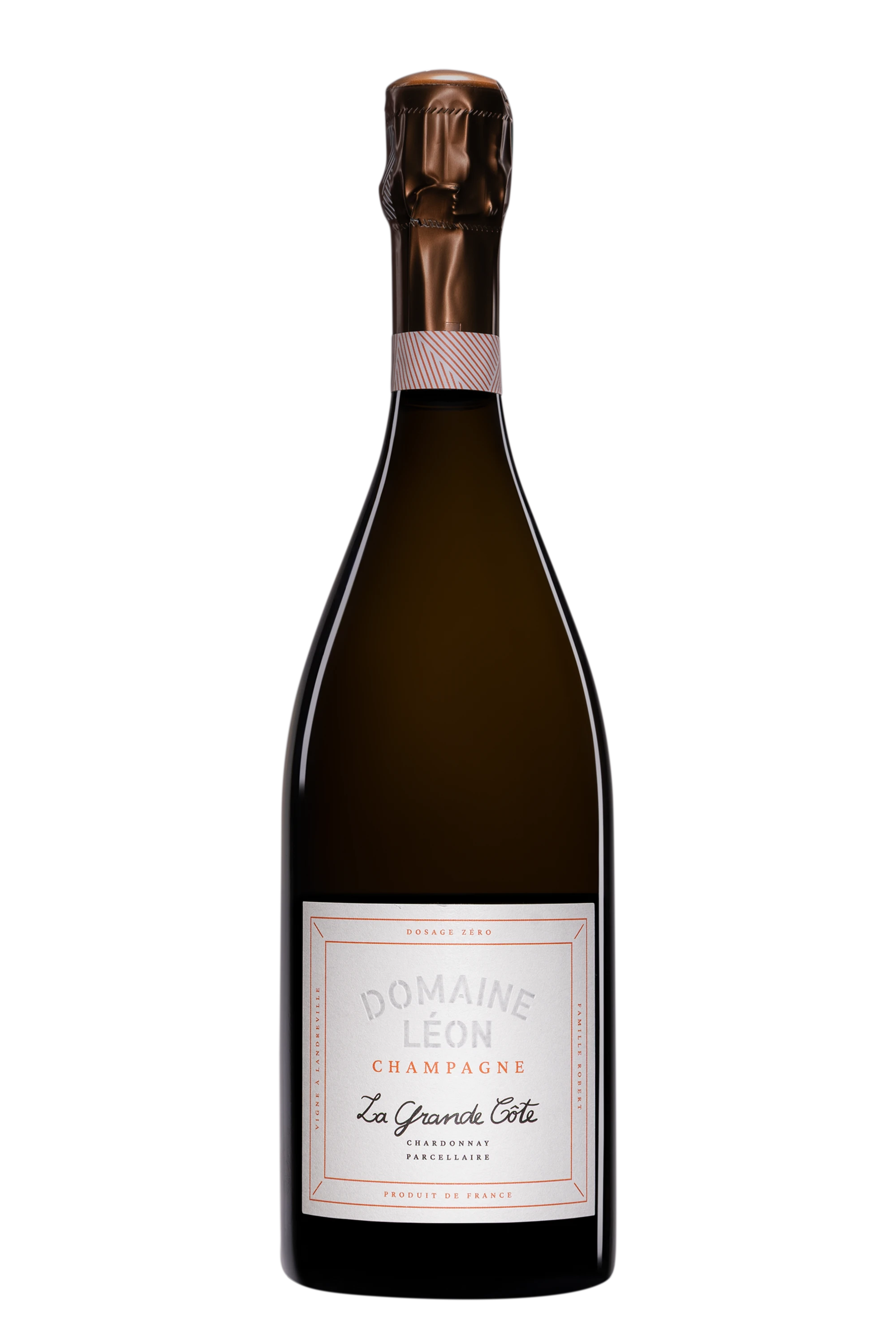 Domaine Léon - Champagne Brut Nature Blanc de Blancs "La Grande Côte" Blanc Vendange 2022 Dégorgement 01.2025 12.5°, 75cl