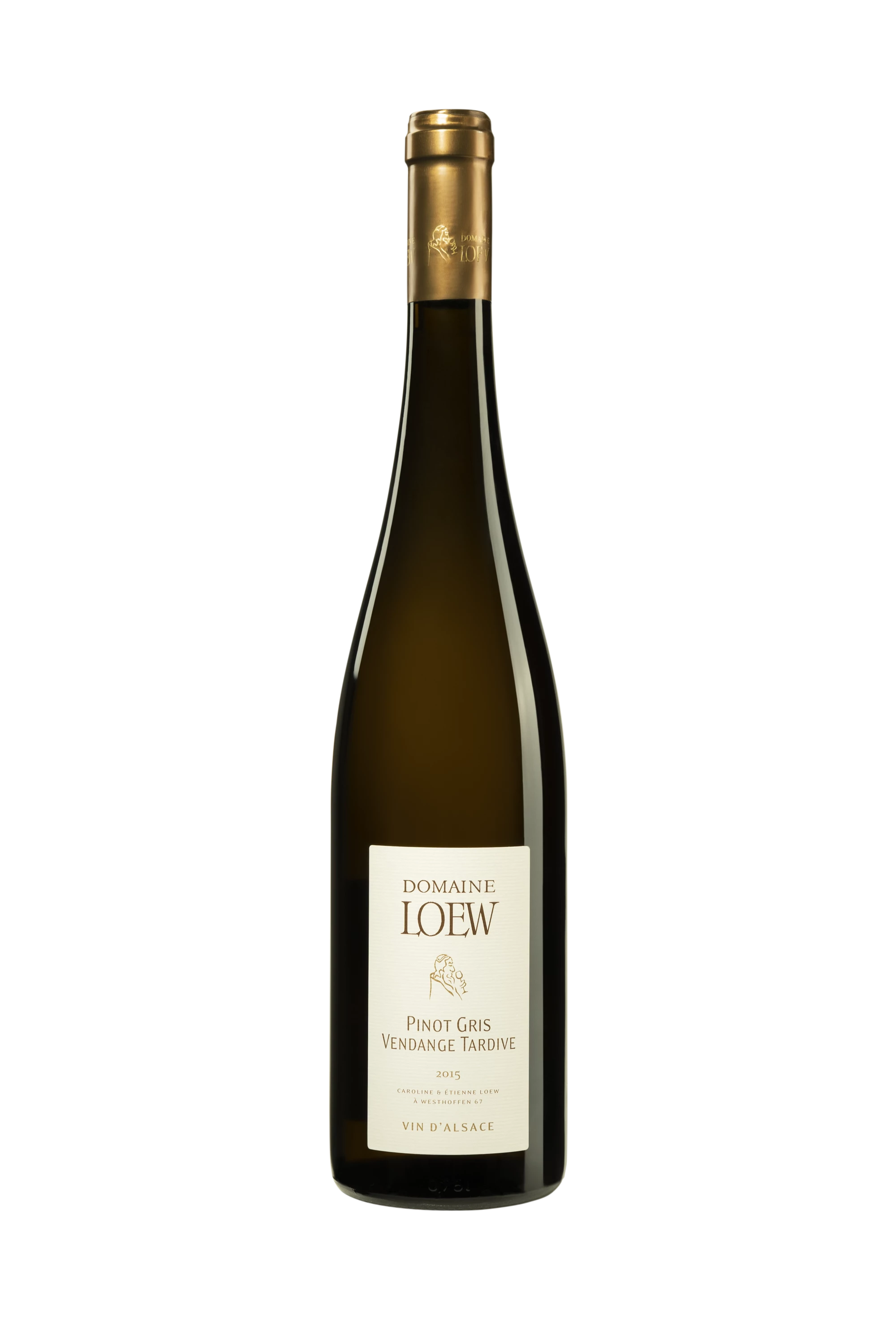 Domaine Etienne Loew - Alsace "Pinot Gris - Vendange Tardive" Blanc 2015, 75cl