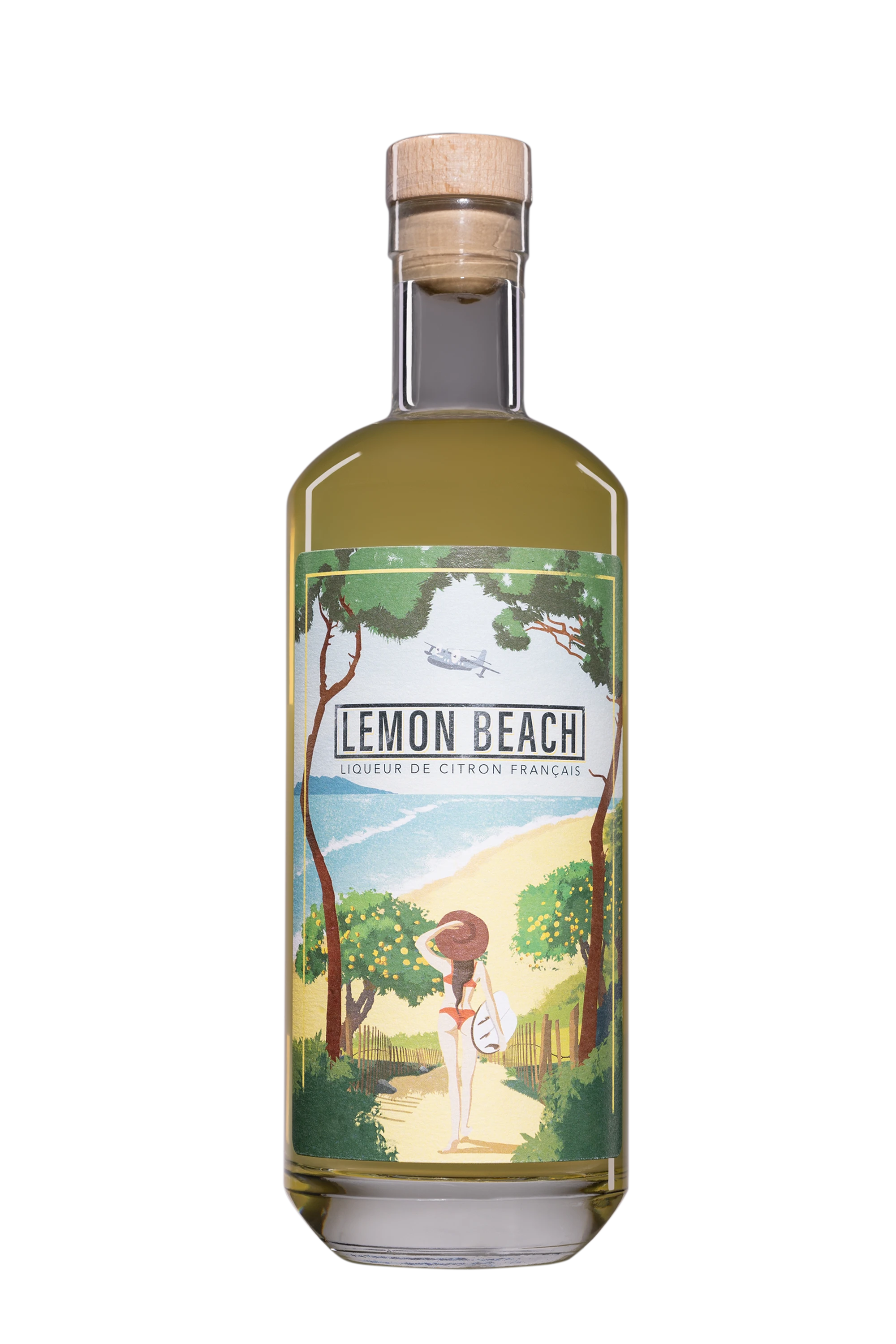 Distillerie de la Grange - Liqueur "Lemon Beach" 42°, 70cl