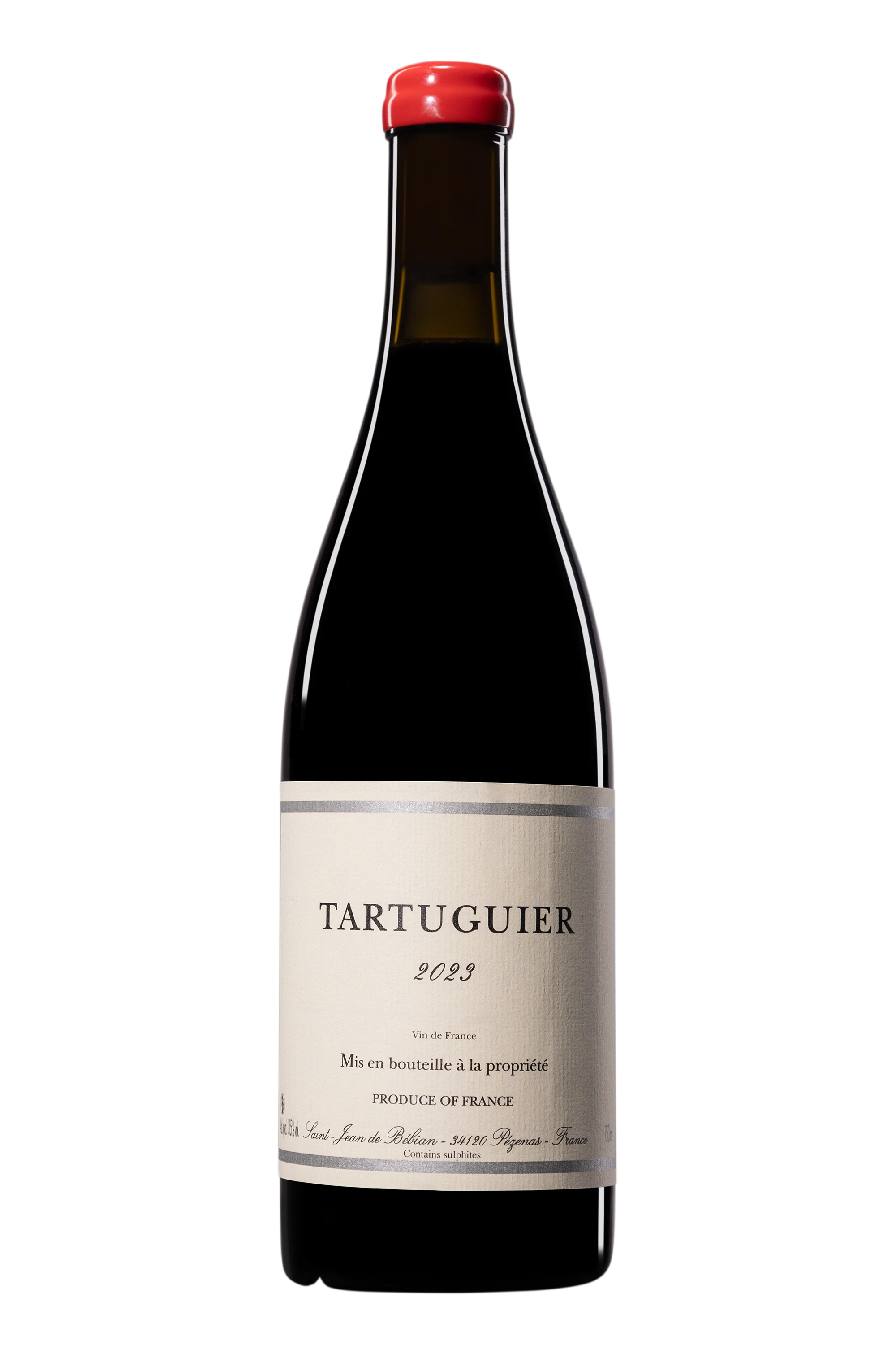 Domaine Prieuré Saint Jean de Bébian - Coteaux du Languedoc "Tartuguier" Rouge 2023 13.5°, 75cl