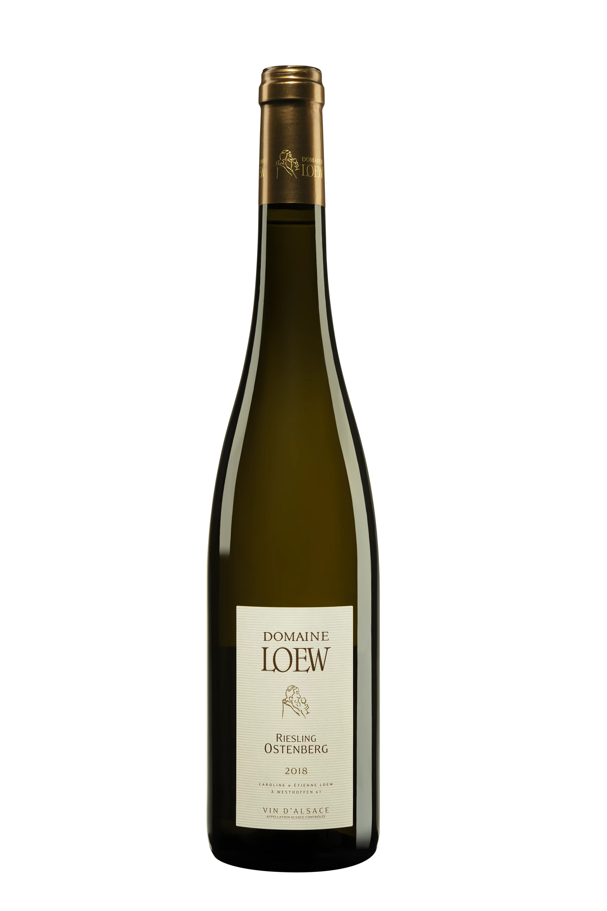 Domaine Etienne Loew - Alsace "Riesling - Ostenberg" Blanc 2018, 75cl