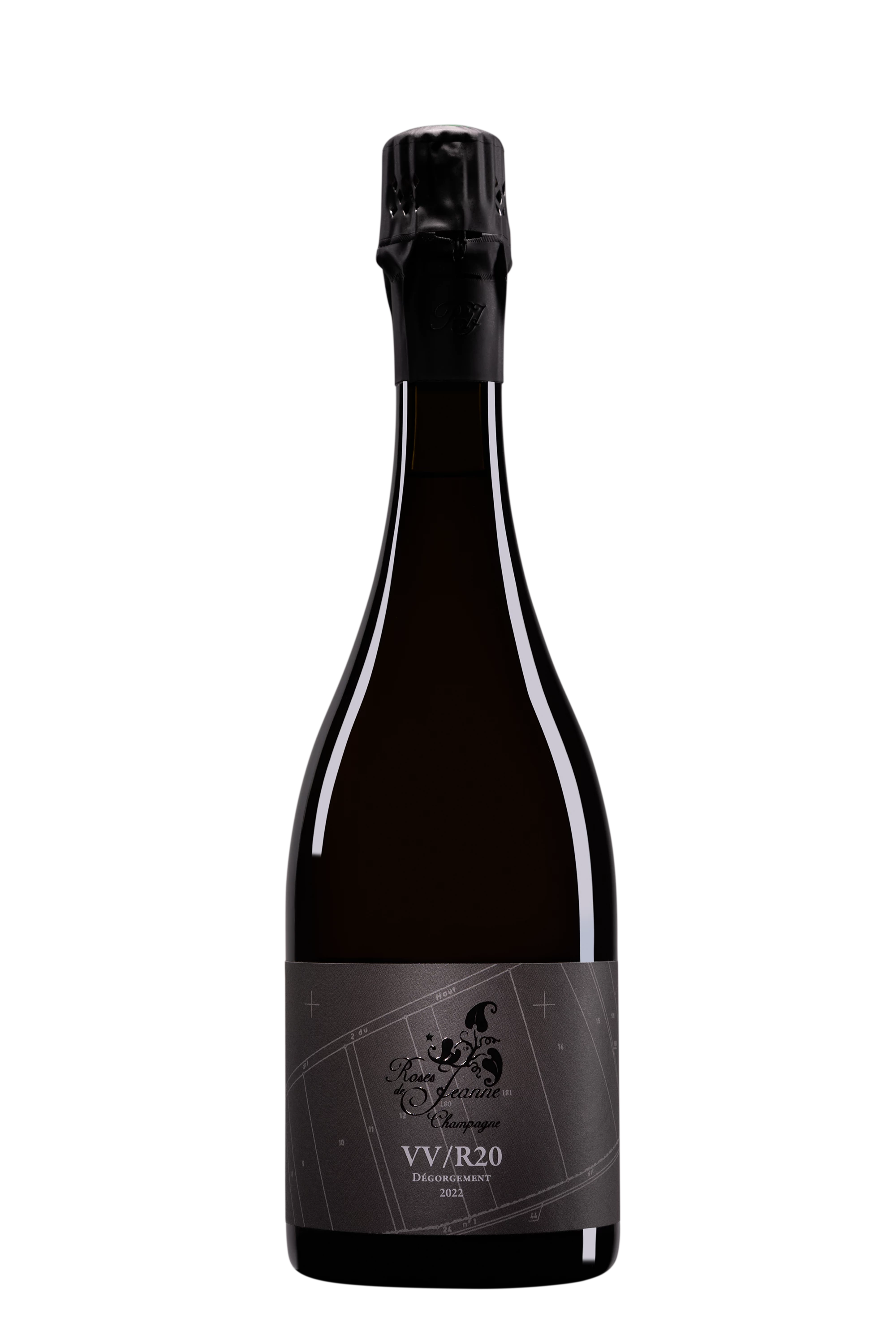 Domaine Roses de Jeanne - Champagne Brut Blanc de Noirs "Cote de Val Vilaine" Blanc Vendange 2020 Dégorgement 2022 12.5°, 75cl