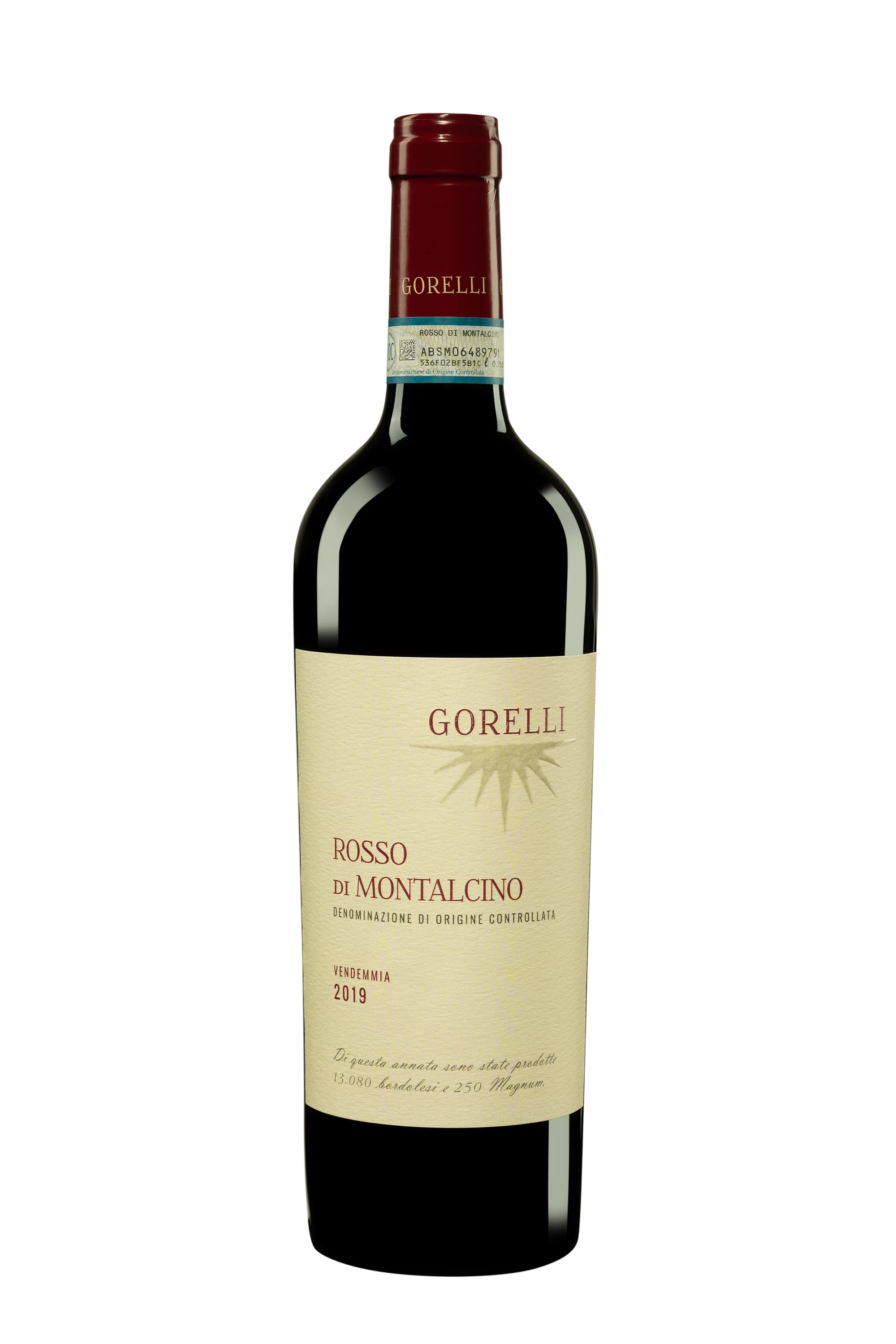Domaine Gorelli - Rosso di Montalcino "Vendemmia" Rouge 2019 14°, 75cl
