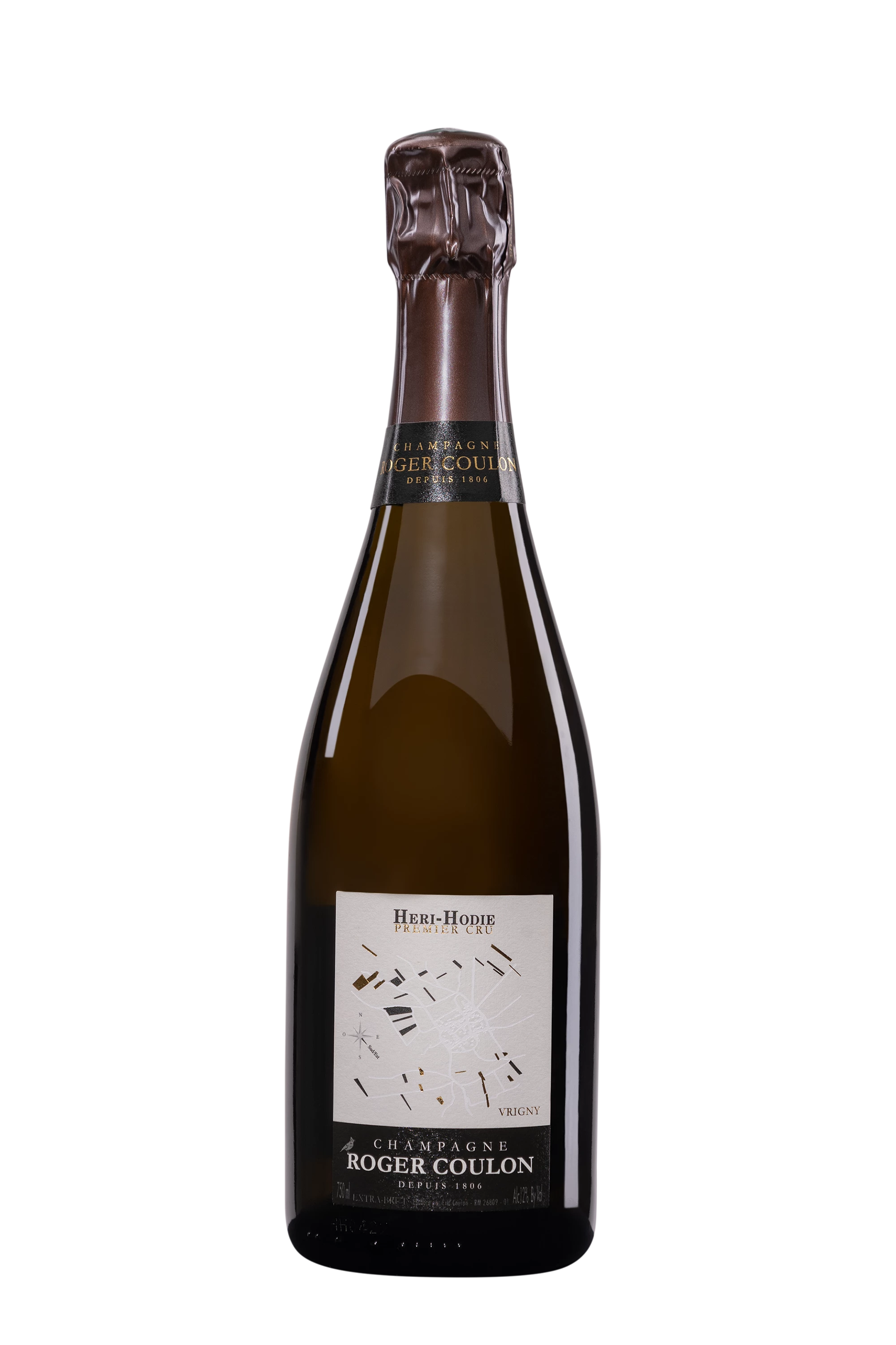 Domaine Roger Coulon - Champagne Extra-Brut 1er Cru Blanc de Noirs "Heri-Hodie" Blanc NV 12°, 75cl