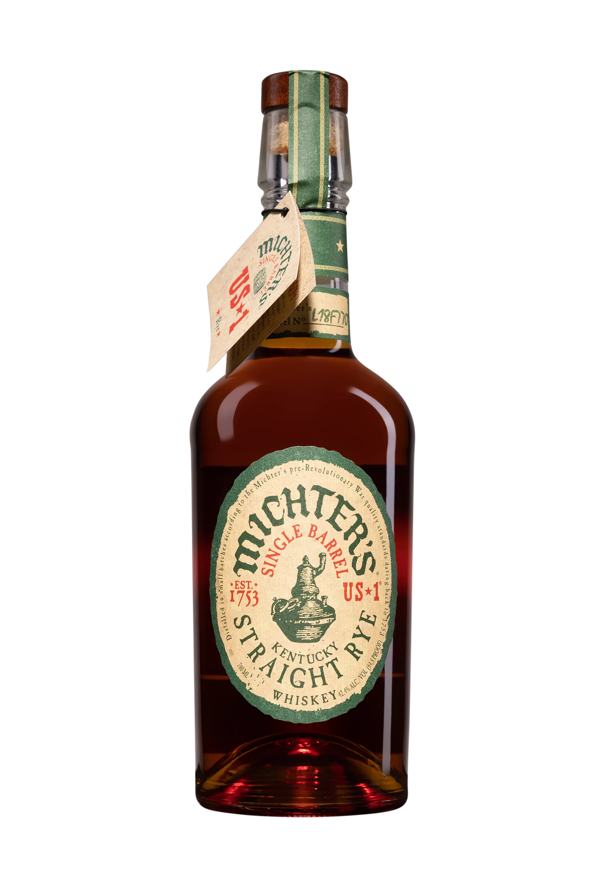 Michter's - Rye Kentucky Whisky "US 1 - Single Barrel Rye" 42.4° Giftbox, 70cl