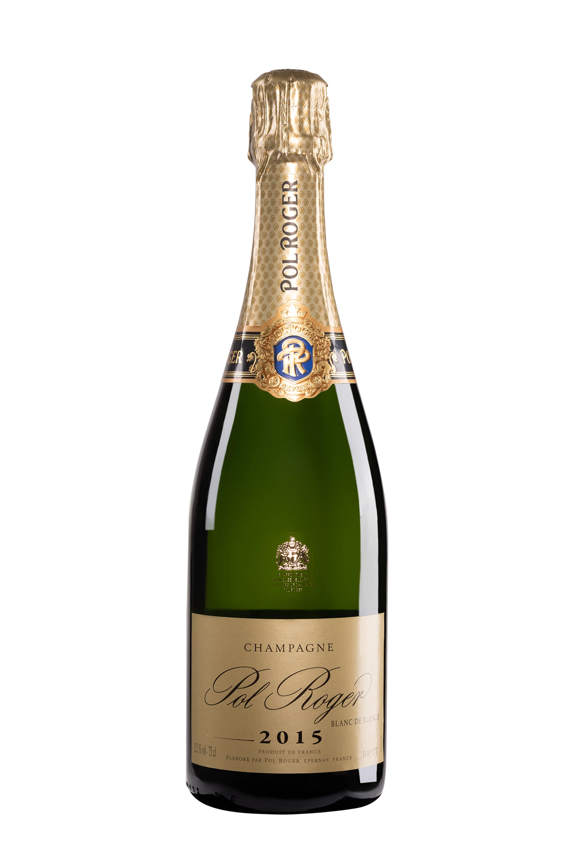 Maison Pol Roger - Champagne Brut Blanc de Blancs Millésimé Blanc 2015 12.5° Giftbox, 75cl