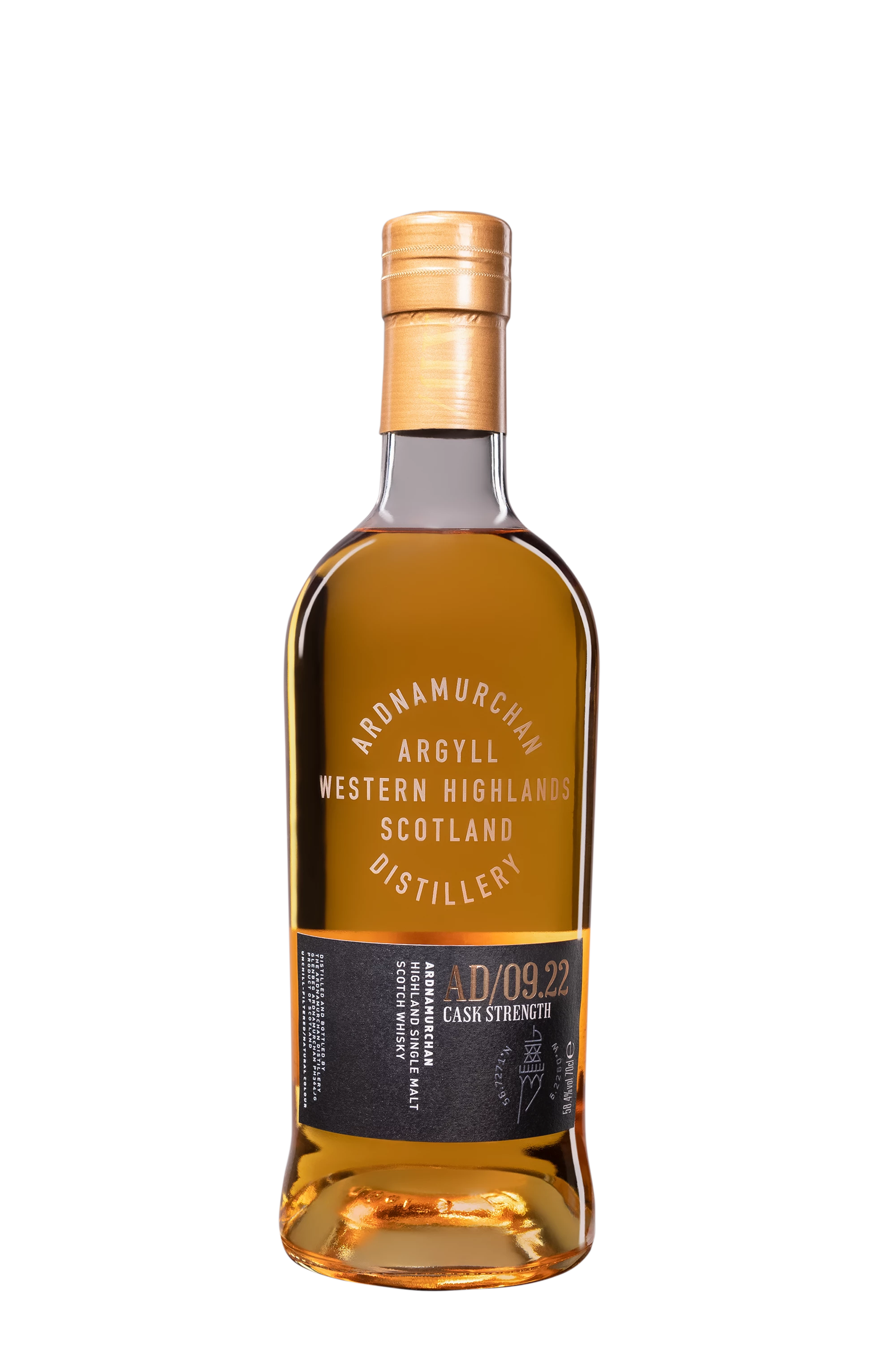 Ardnamurchan - Single Malt Scotch Whisky "09.22 - Cask Strength" 58.4°, 70cl