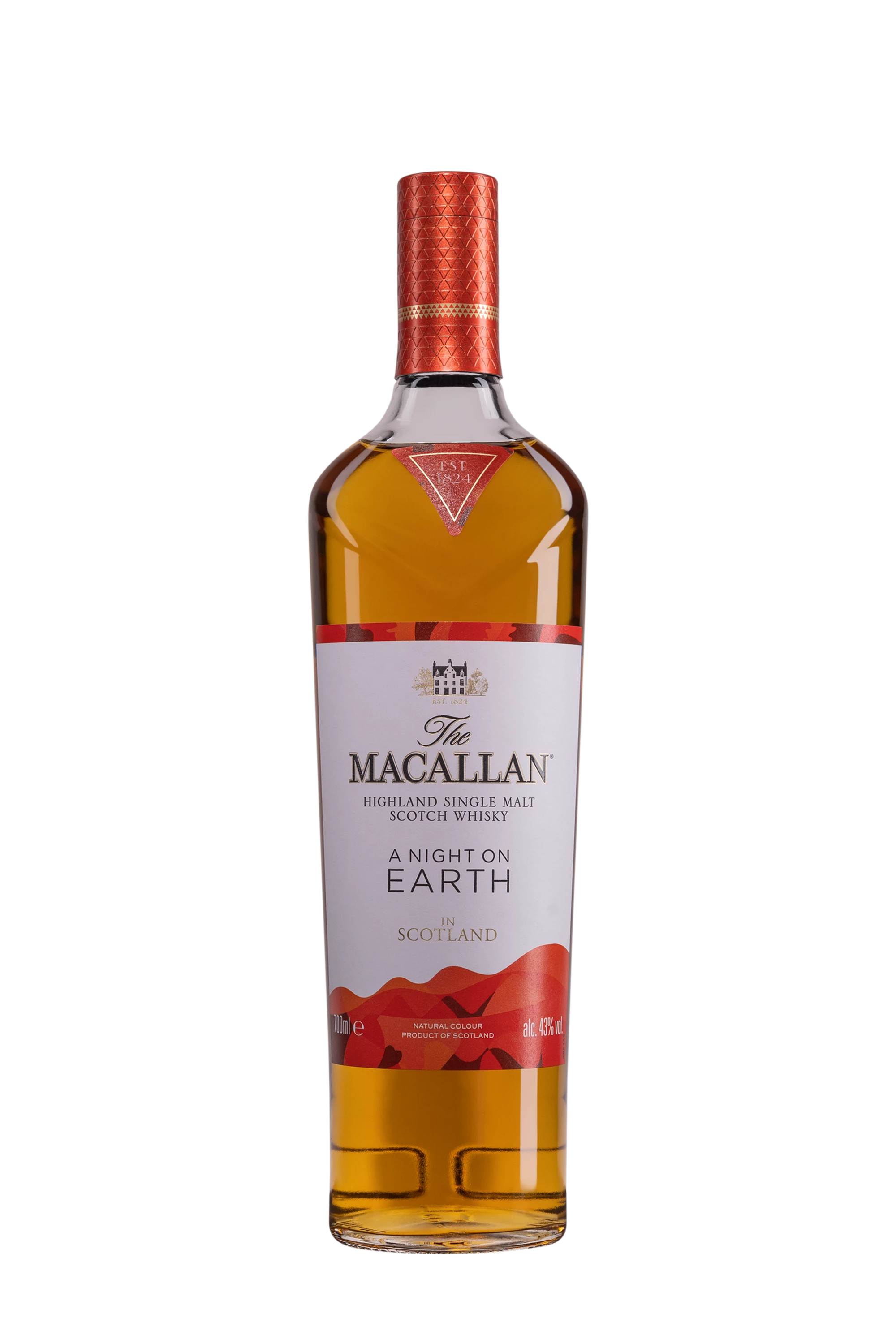 The Macallan - Single Malt Scotch Whisky "A Night on Earth in Scotland - The Journey - Release 2023" 43° Giftbox, 70cl