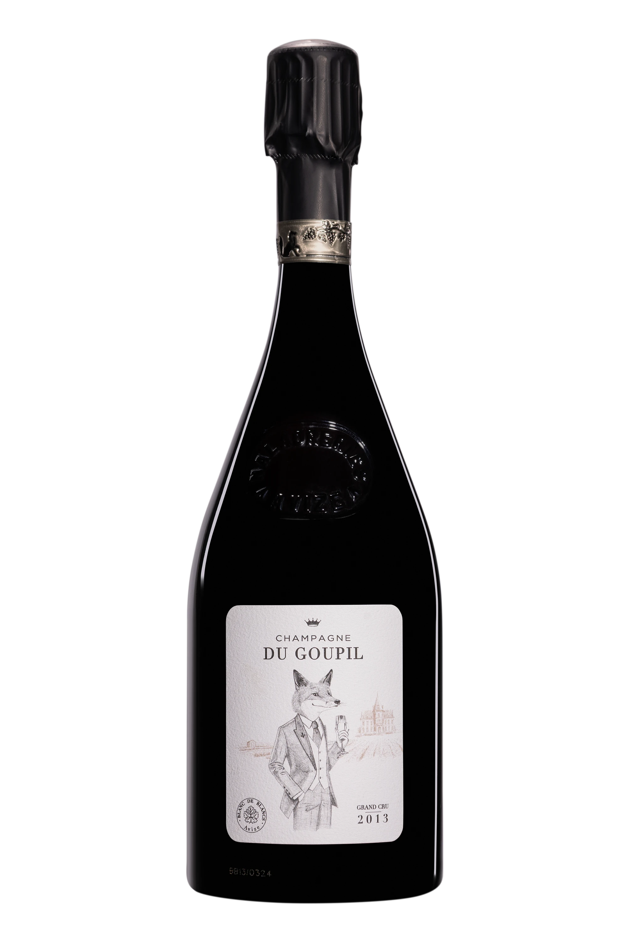 Domaine du Goupil - Champagne Brut Grand Cru Blanc de Blancs Millésimé Blanc 2013 Dégorgement 03.2024 12°, 75cl