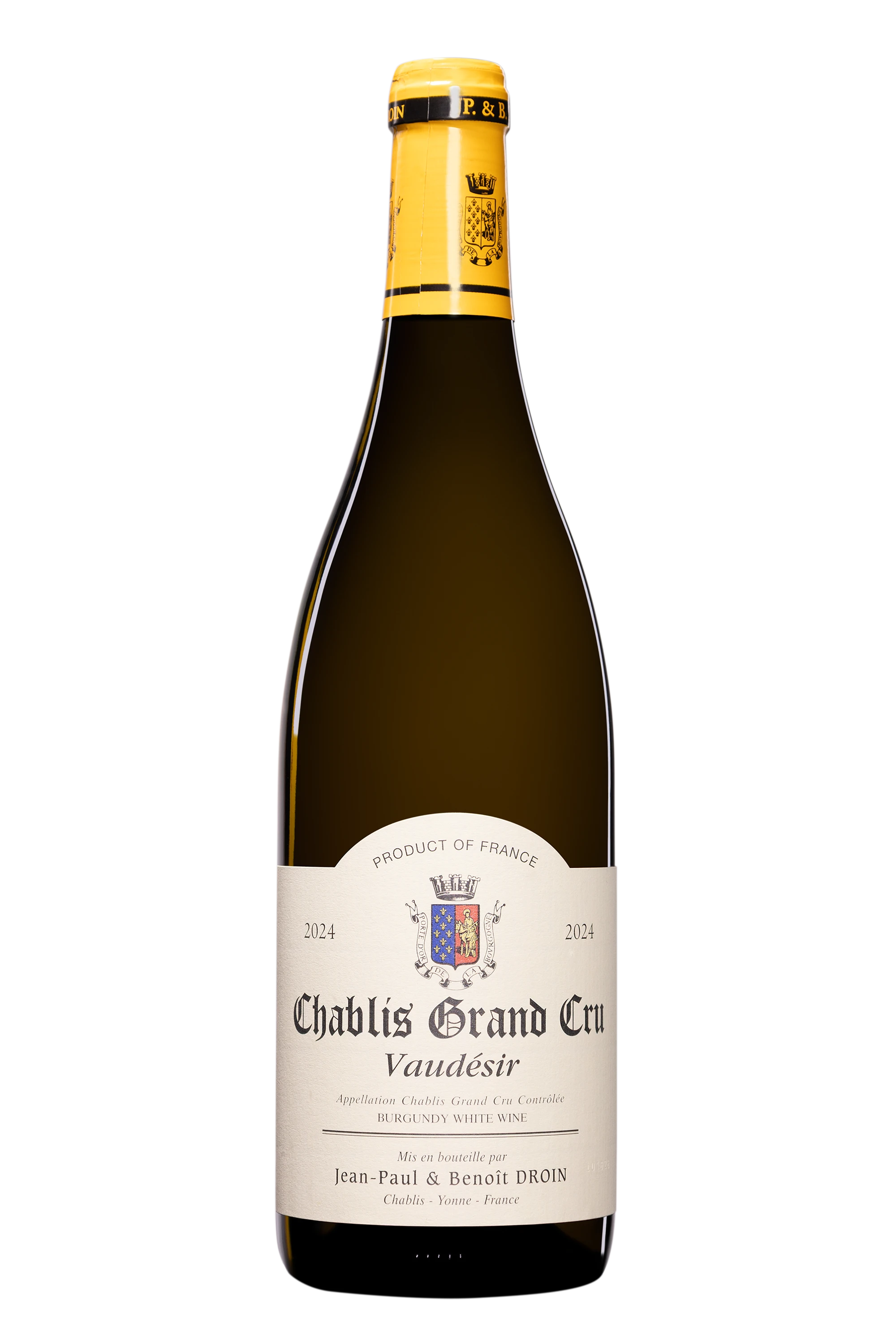Domaine Jean-Paul Droin - Chablis Grand Cru "Vaudésir" Blanc 2024 13°, 75cl