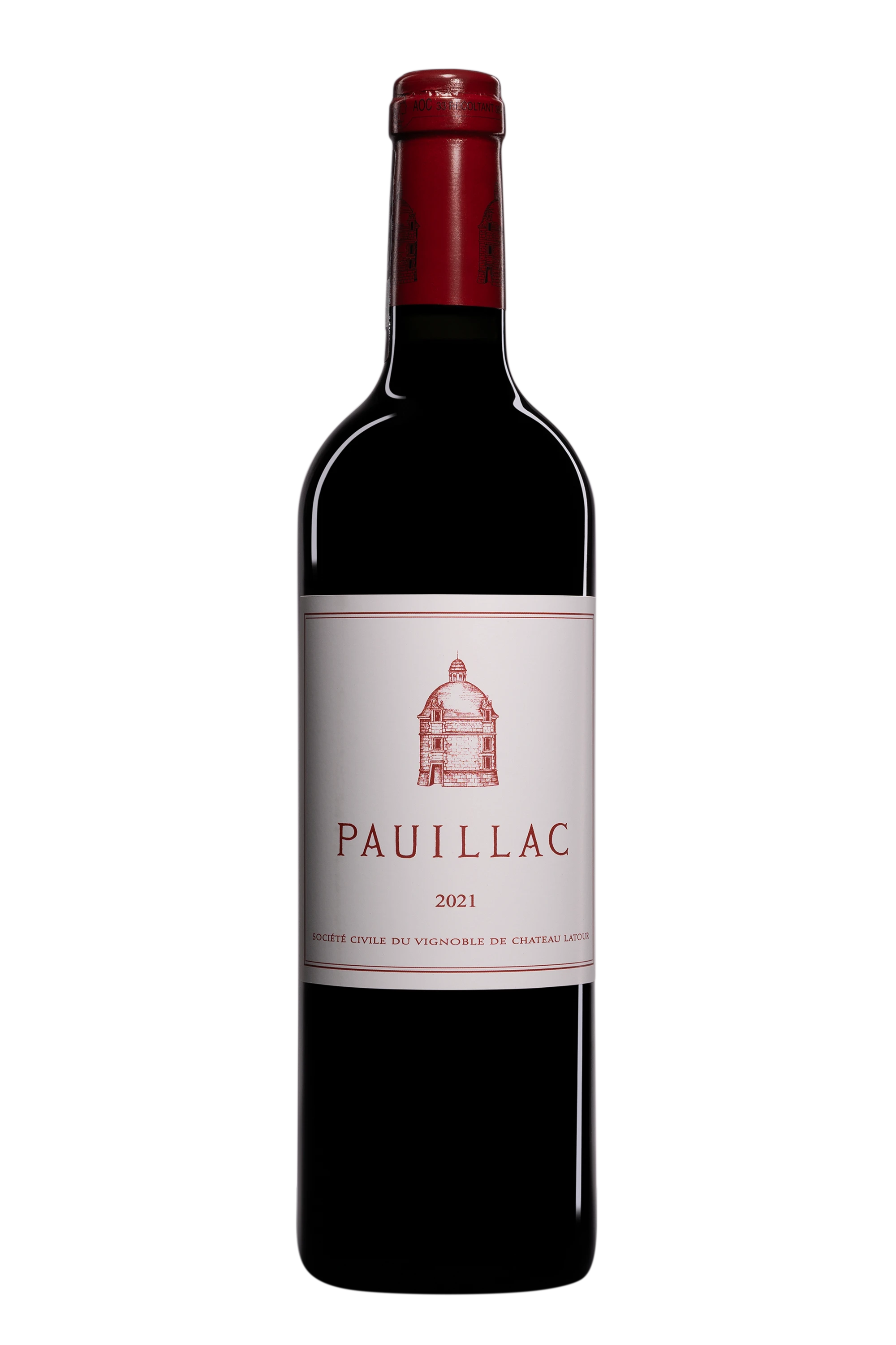 Château Latour - Pauillac "Pauillac de Latour - Troisième Vin de Château Latour" Rouge 2021 13°, 75cl
